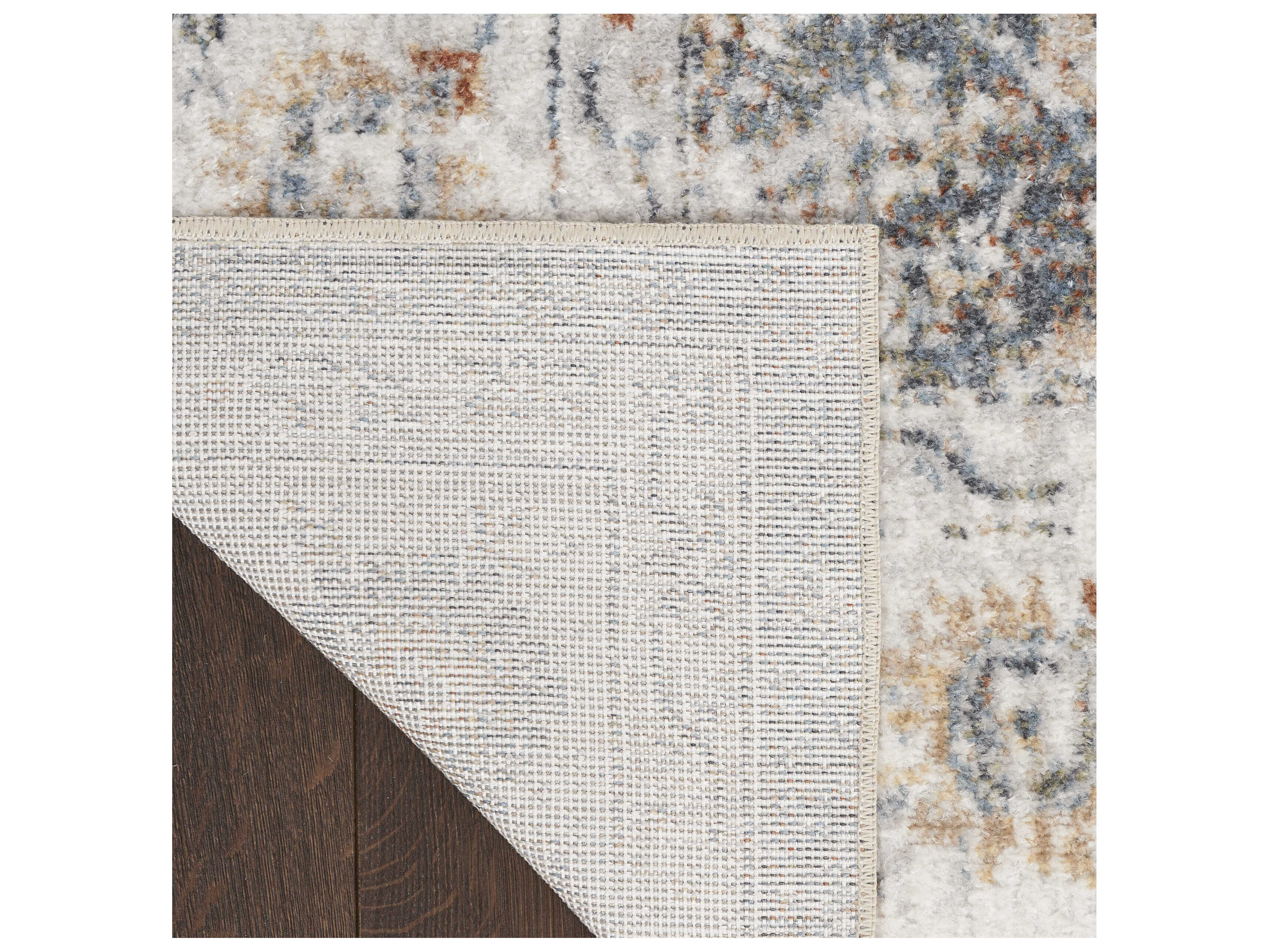 Nourison Astra Machine Washable Bordered Runner Area Rug