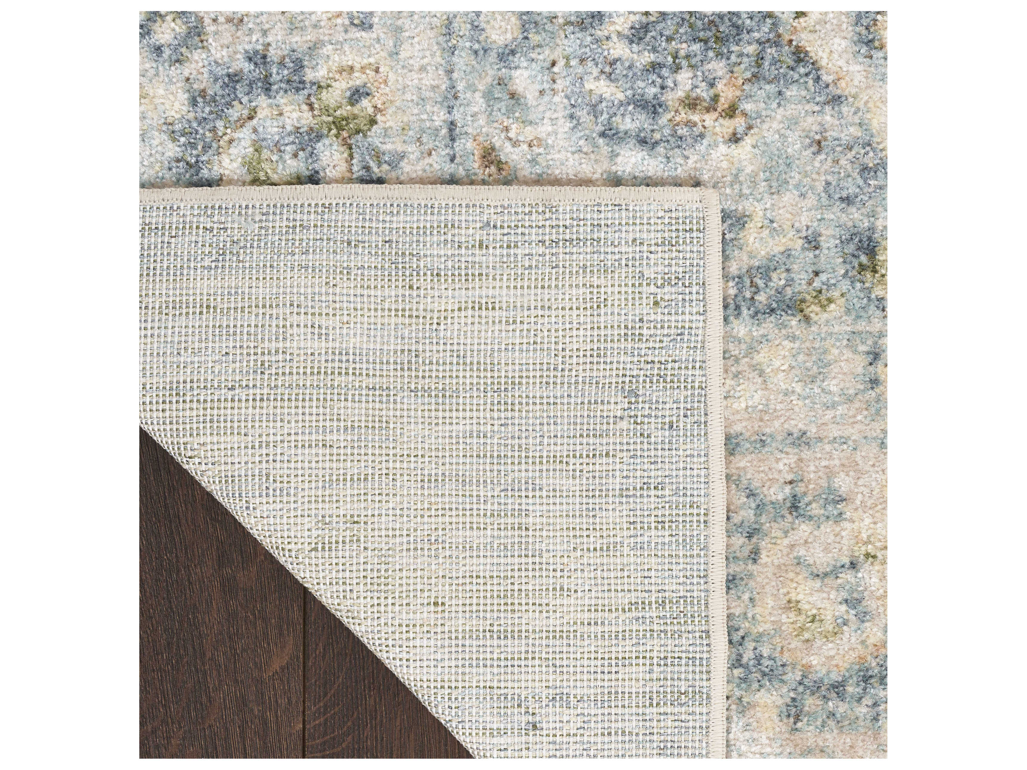 Nourison Astra Machine Washable Bordered Area Rug