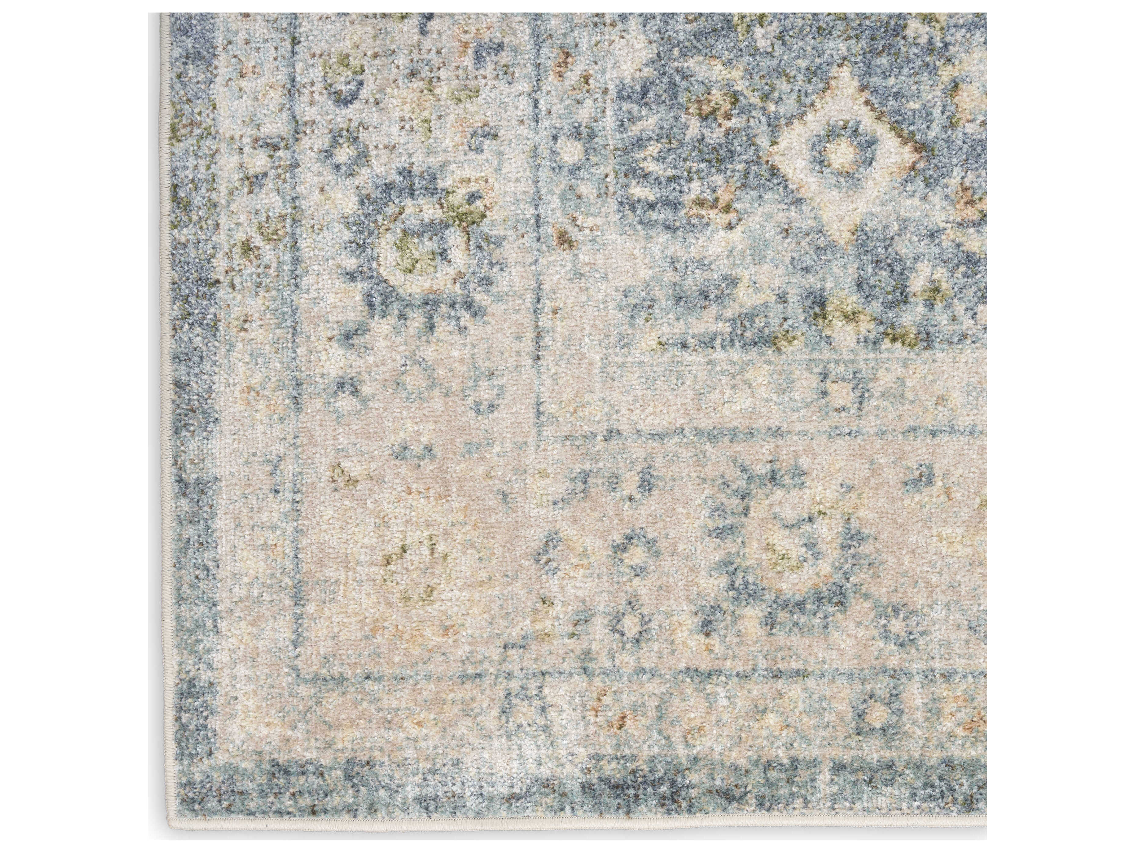 Nourison Astra Machine Washable Bordered Area Rug