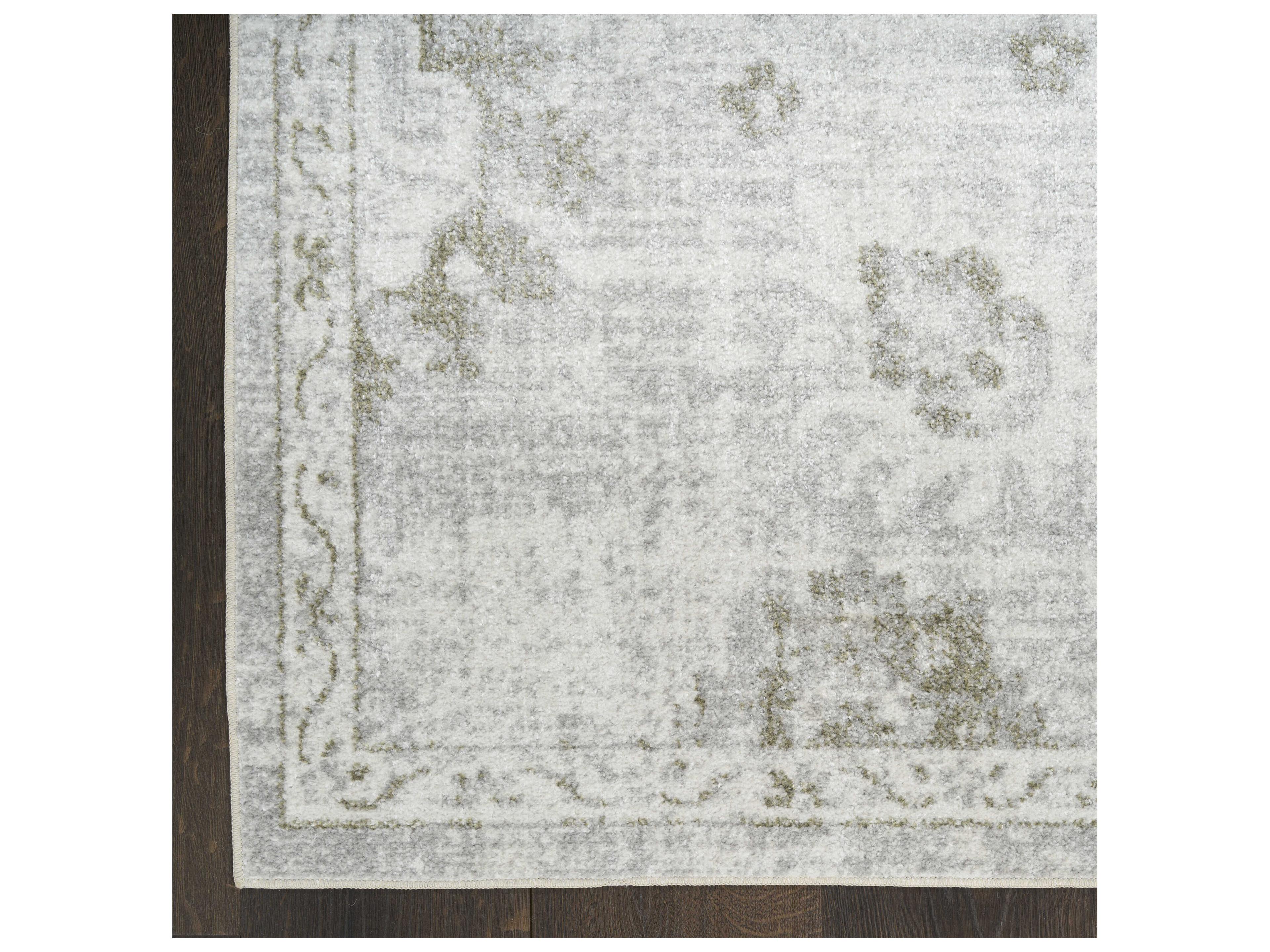Nourison Astra Machine Washable Bordered Area Rug
