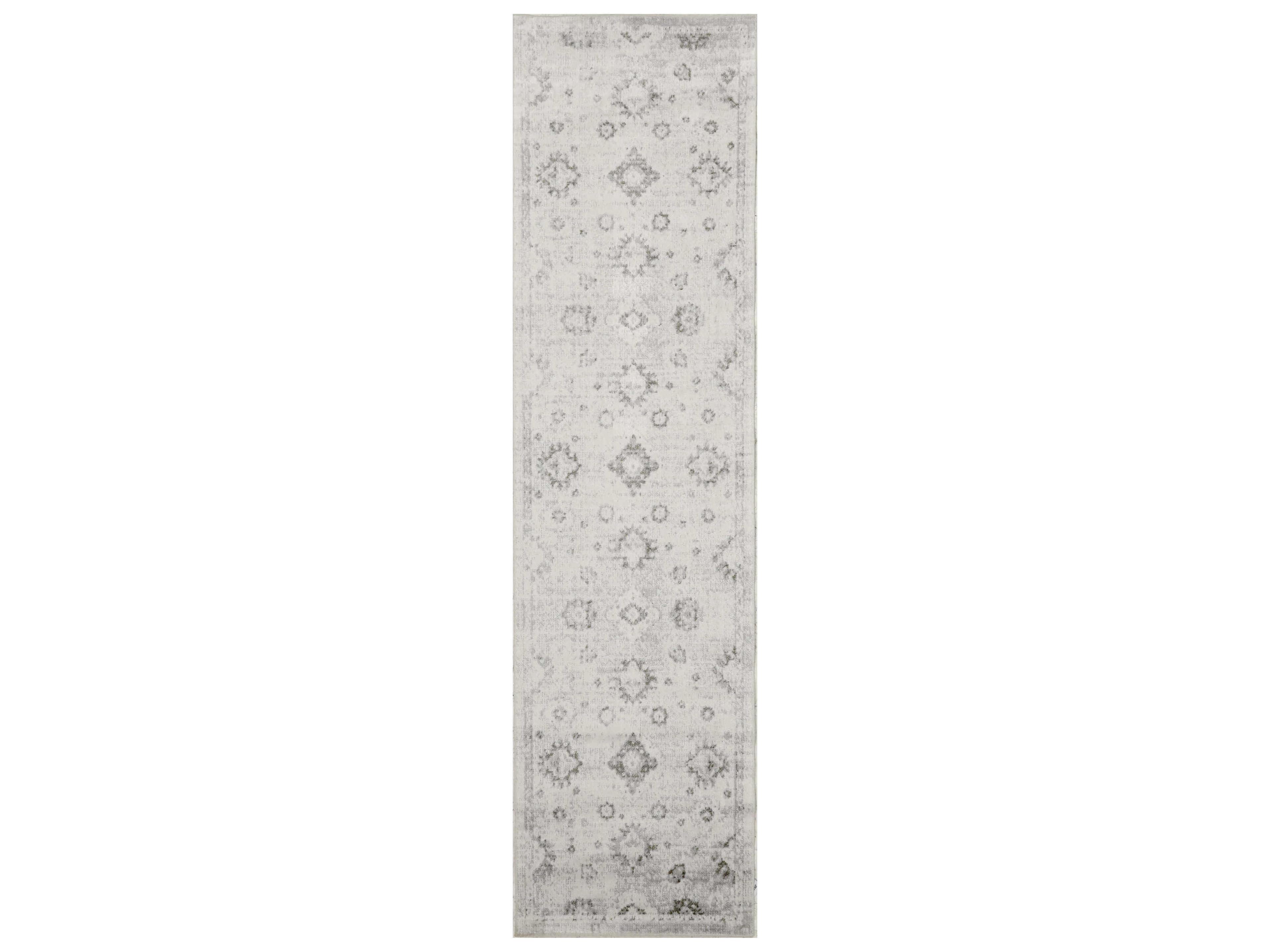Nourison Astra Machine Washable Bordered Runner Area Rug