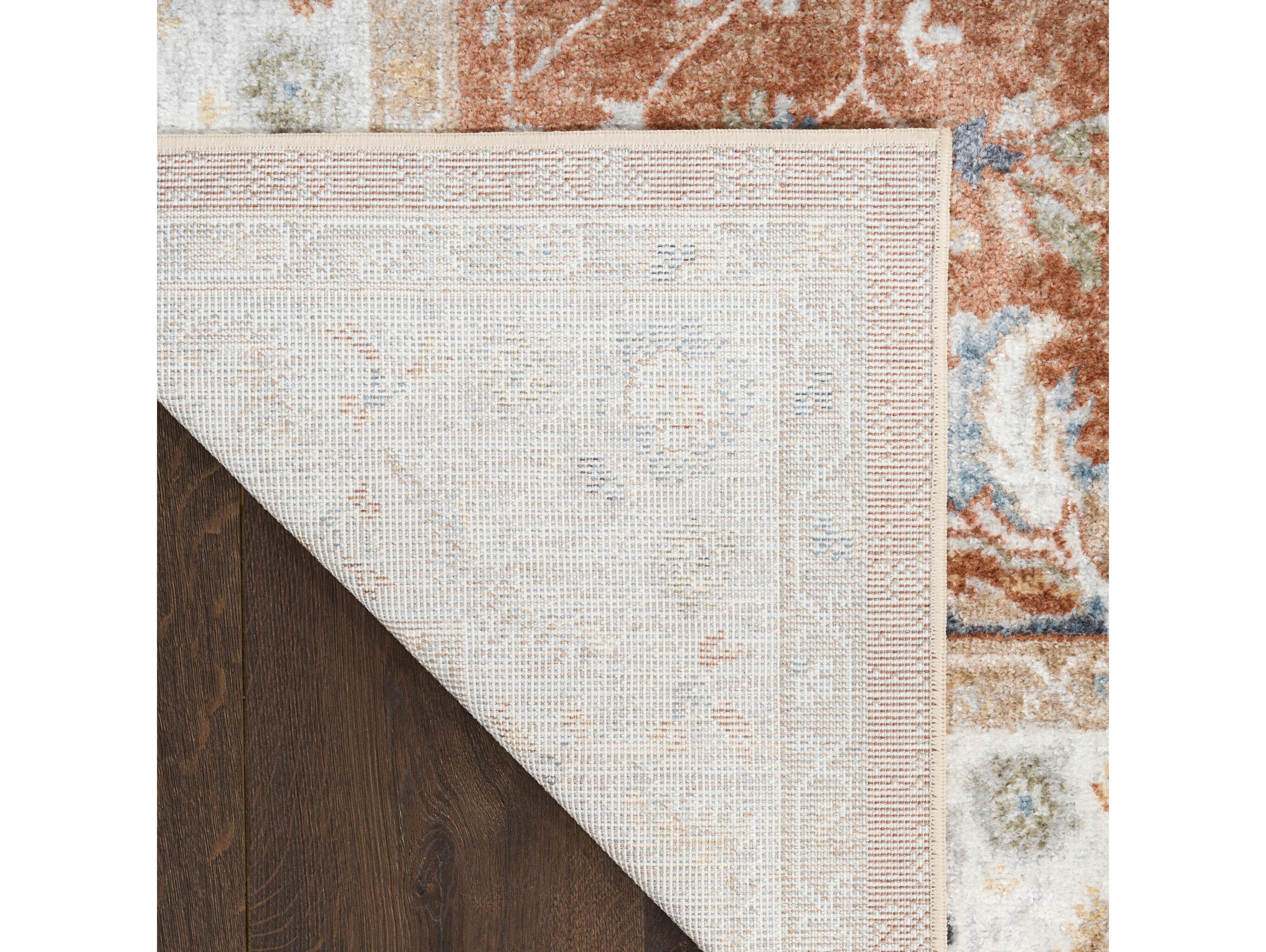 Nourison Astra Machine Washable Bordered Runner Area Rug