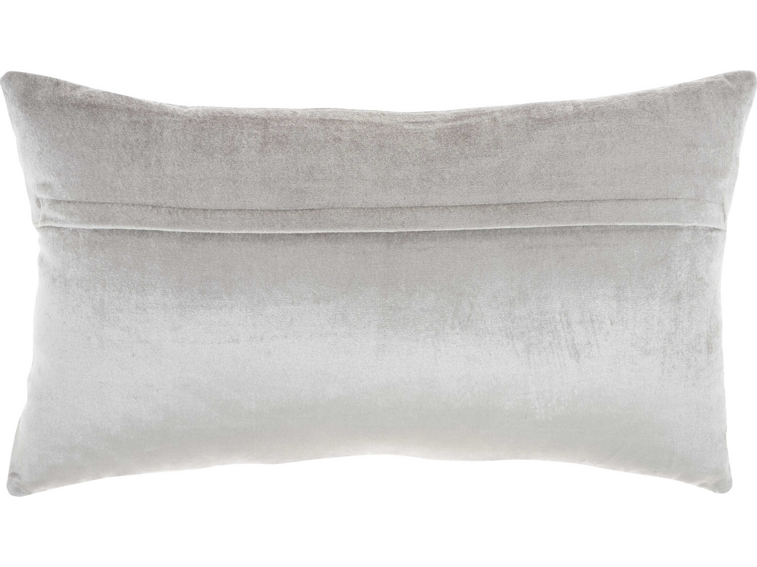 Nourison Sofia Light Grey Pillow
