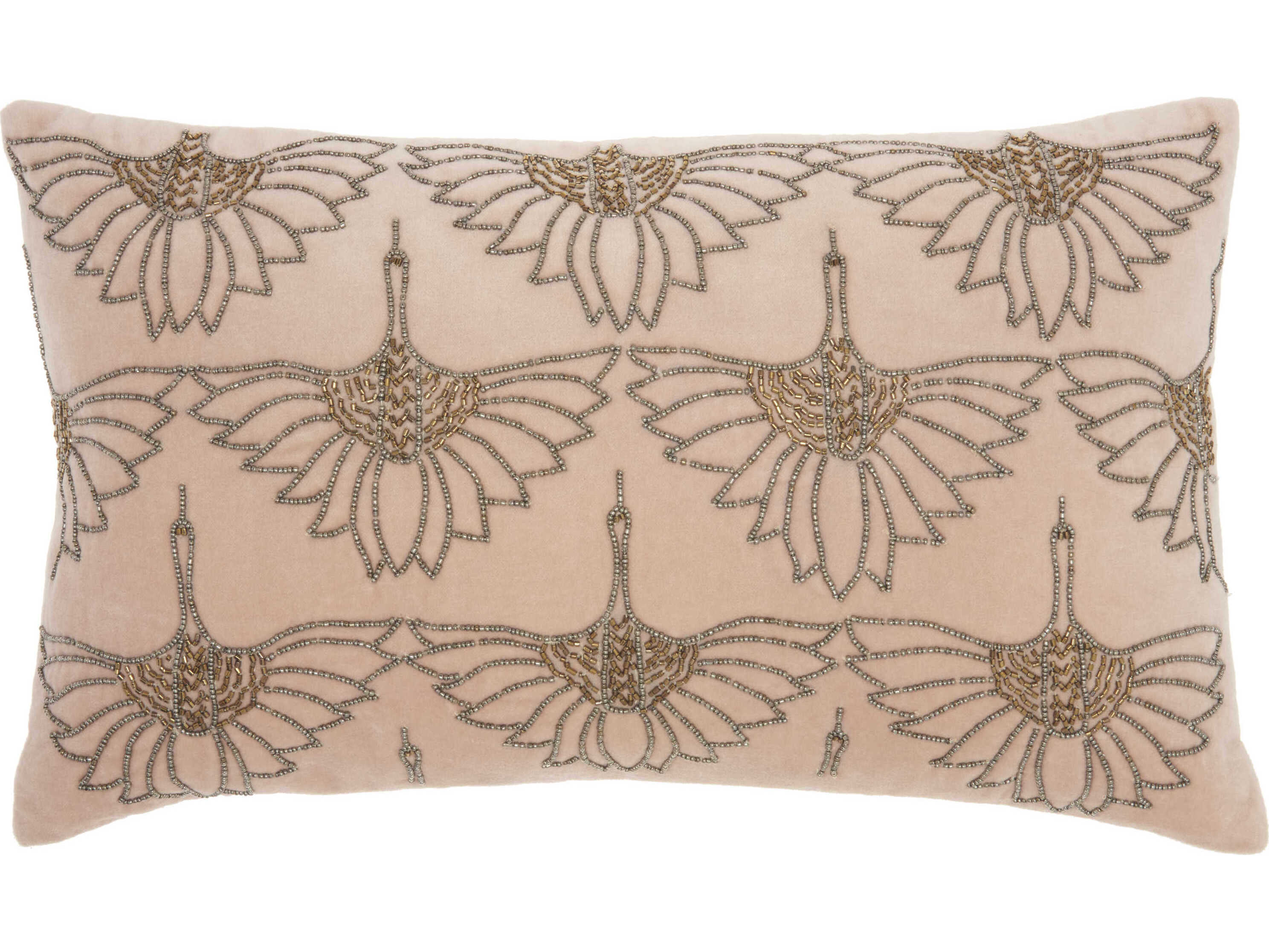 Nourison Sofia Blush 12" x 20" Pillow