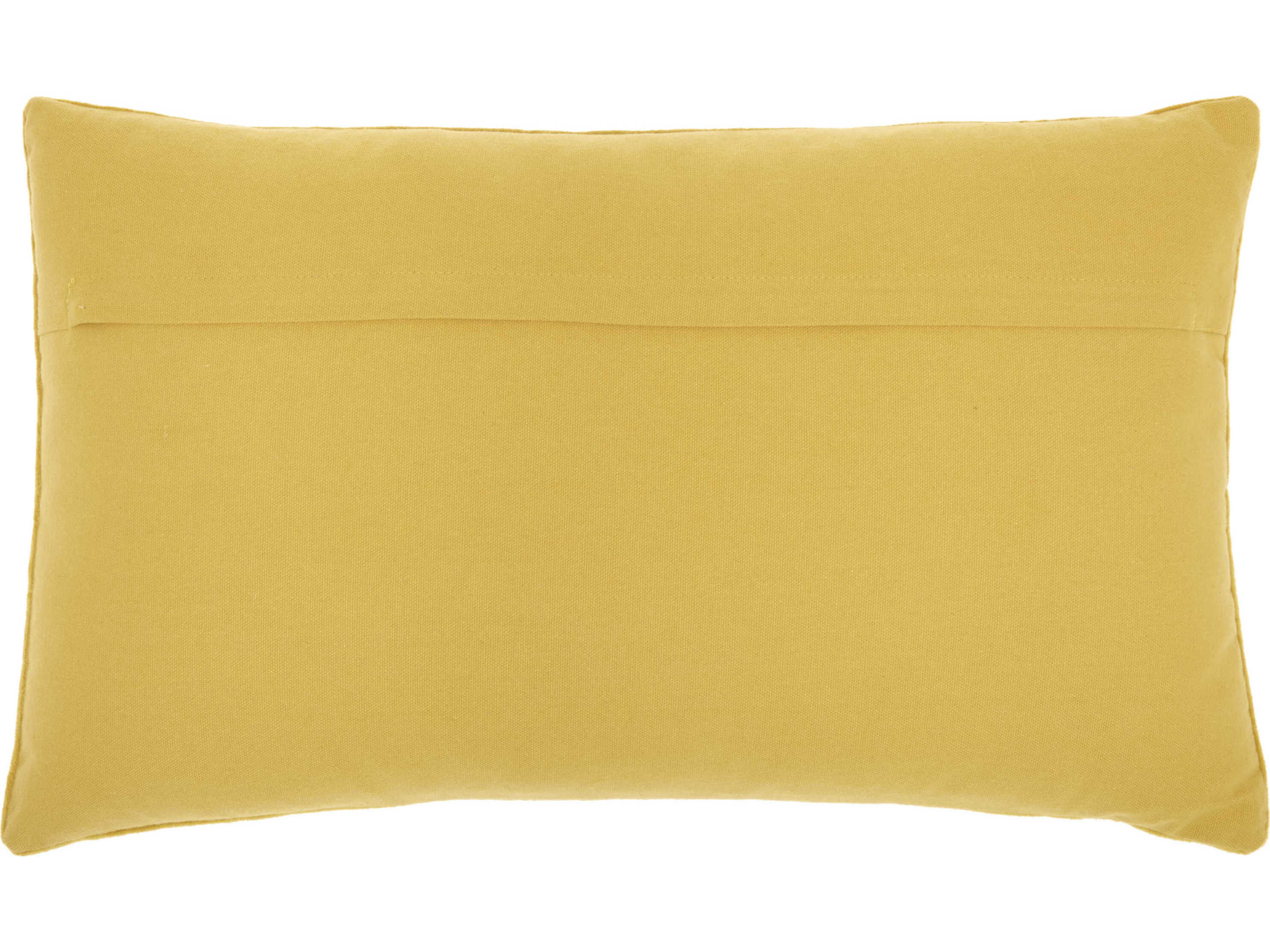 Nourison Sofia Gold 12" x 20" Pillow