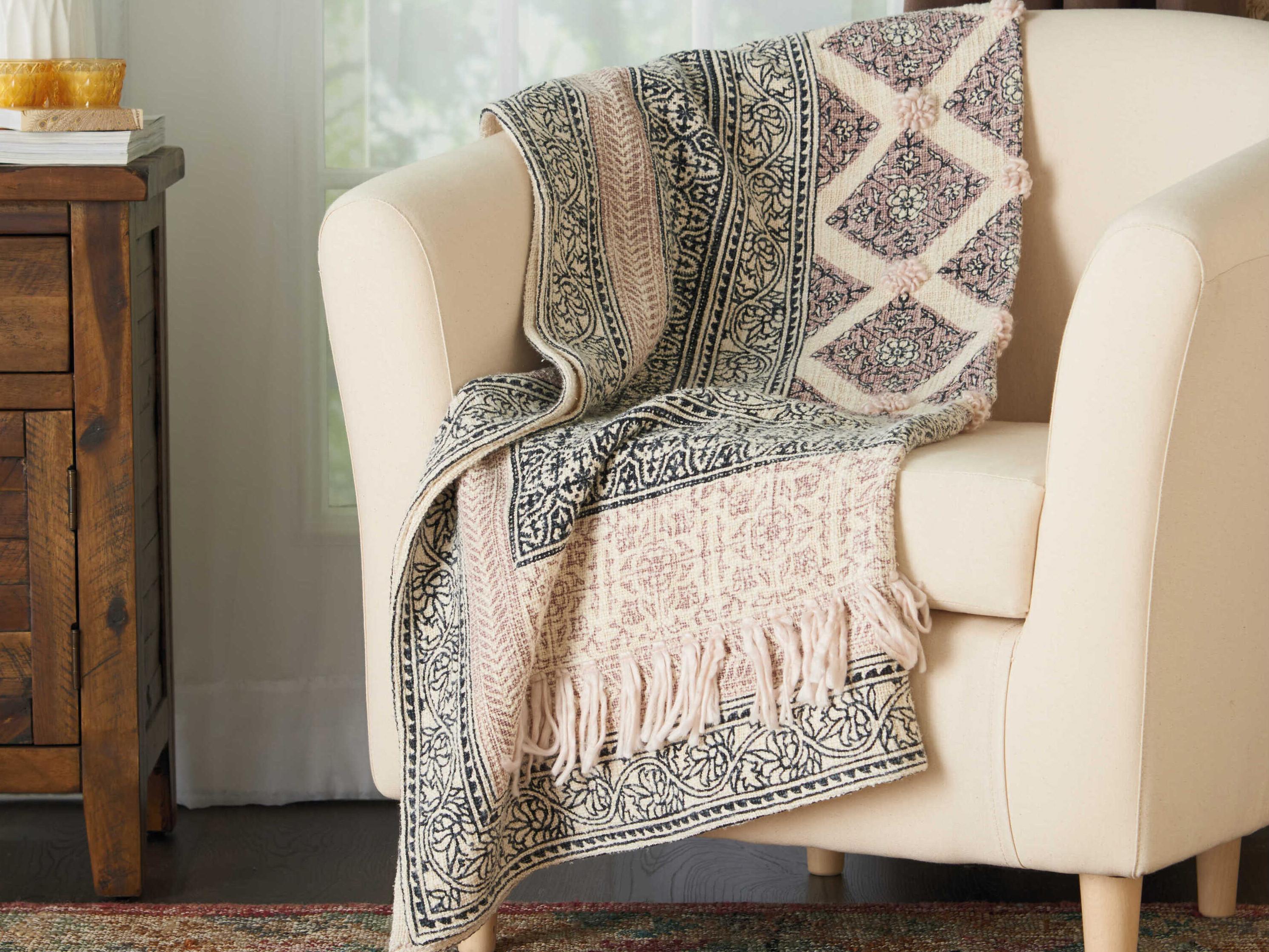 Nourison Natural Stonewash Throw