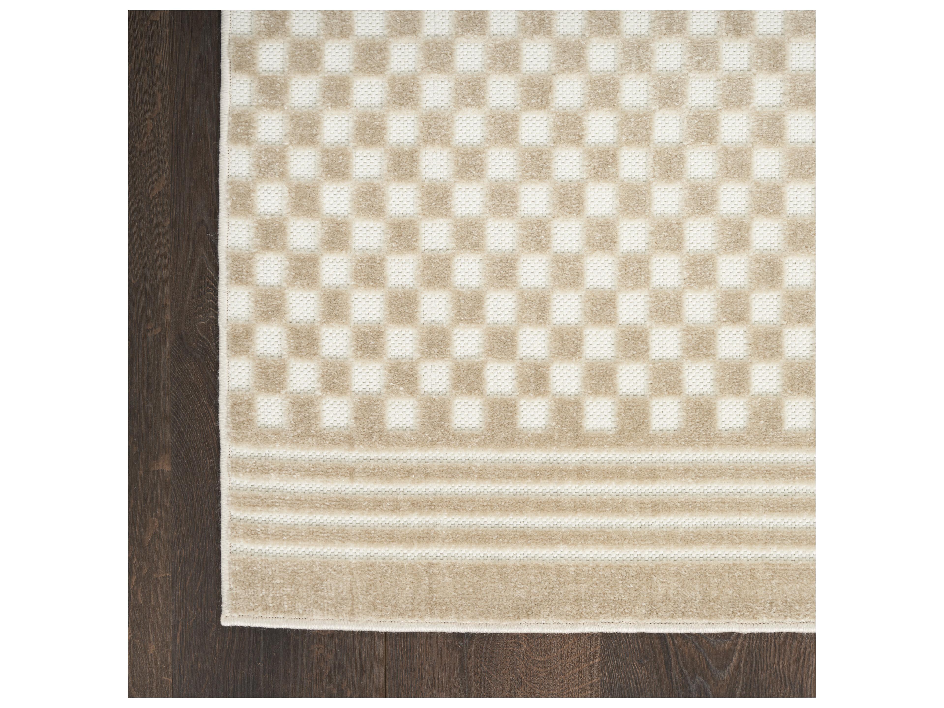 Nourison Care Free Geometric Runner Area Rug