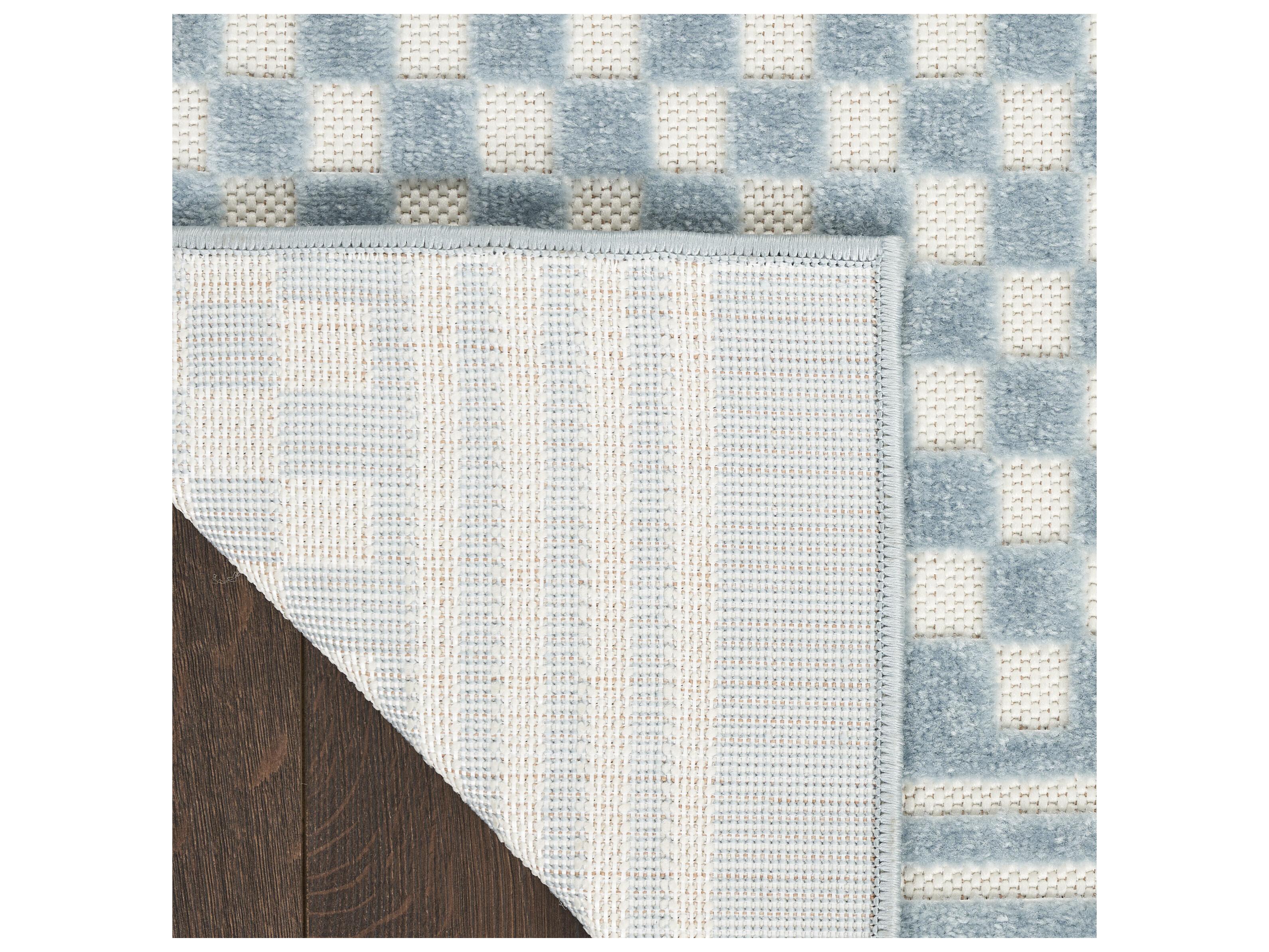 Nourison Care Free Geometric Runner Area Rug