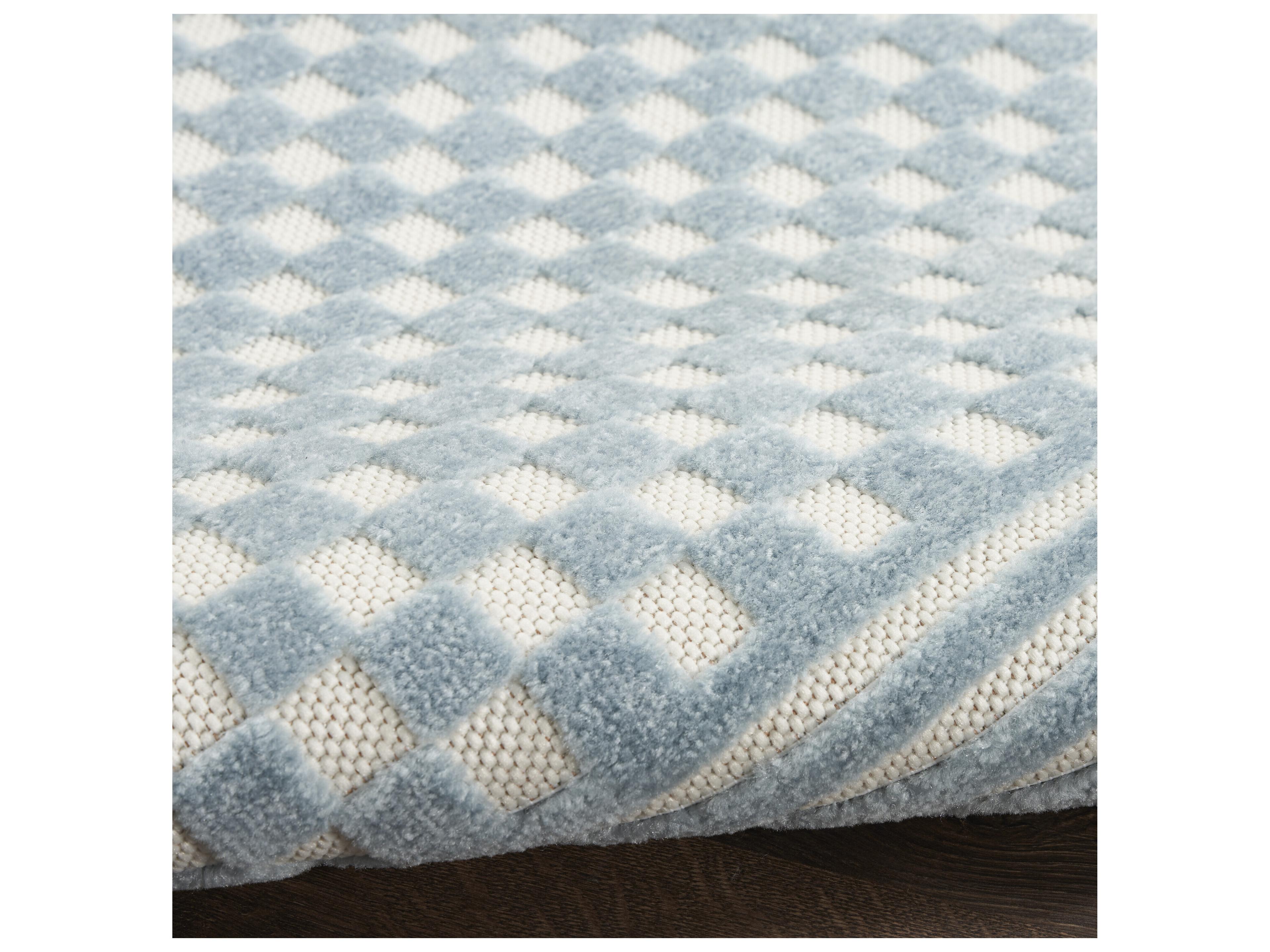 Nourison Care Free Geometric Runner Area Rug