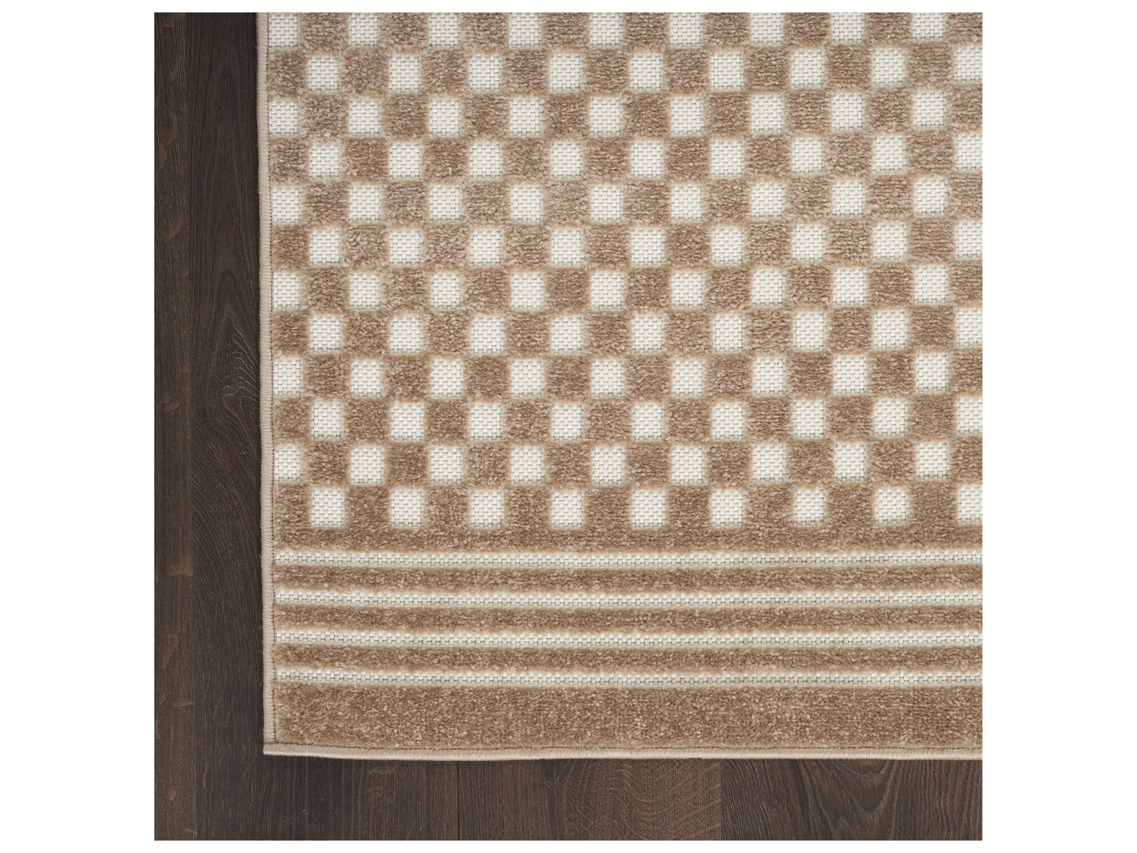 Nourison Care Free Geometric Runner Area Rug