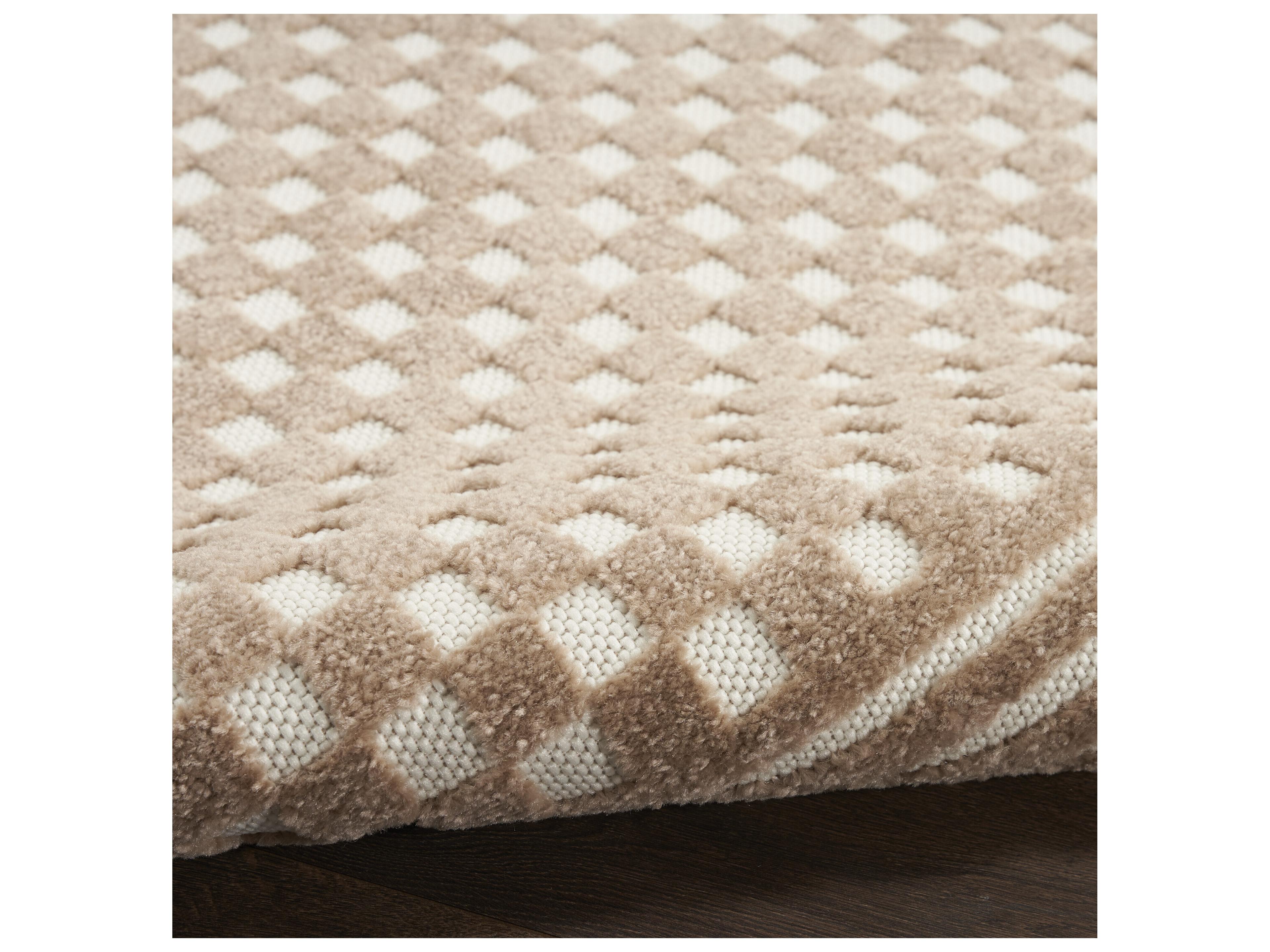 Nourison Care Free Geometric Runner Area Rug