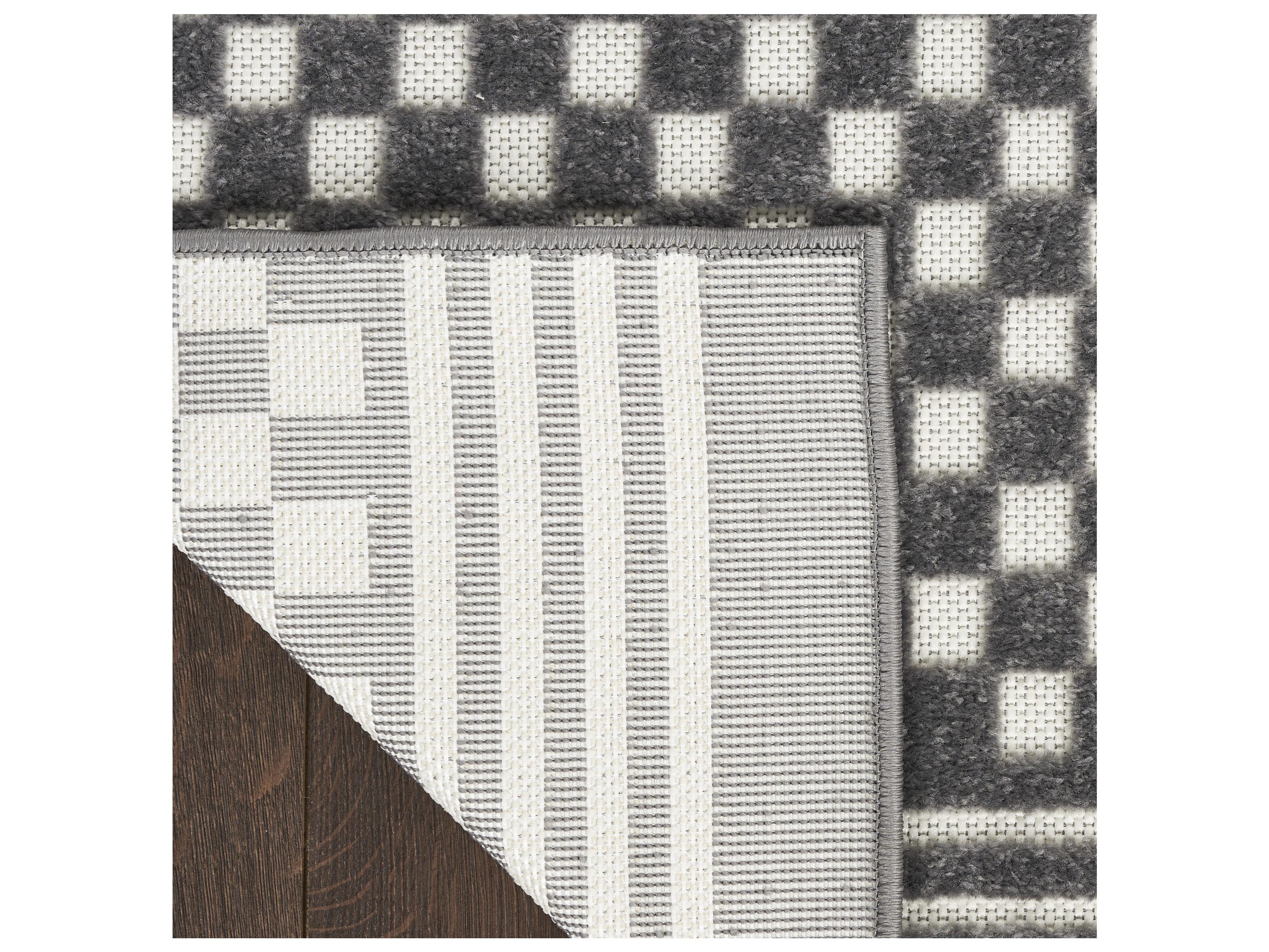 Nourison Care Free Geometric Runner Area Rug