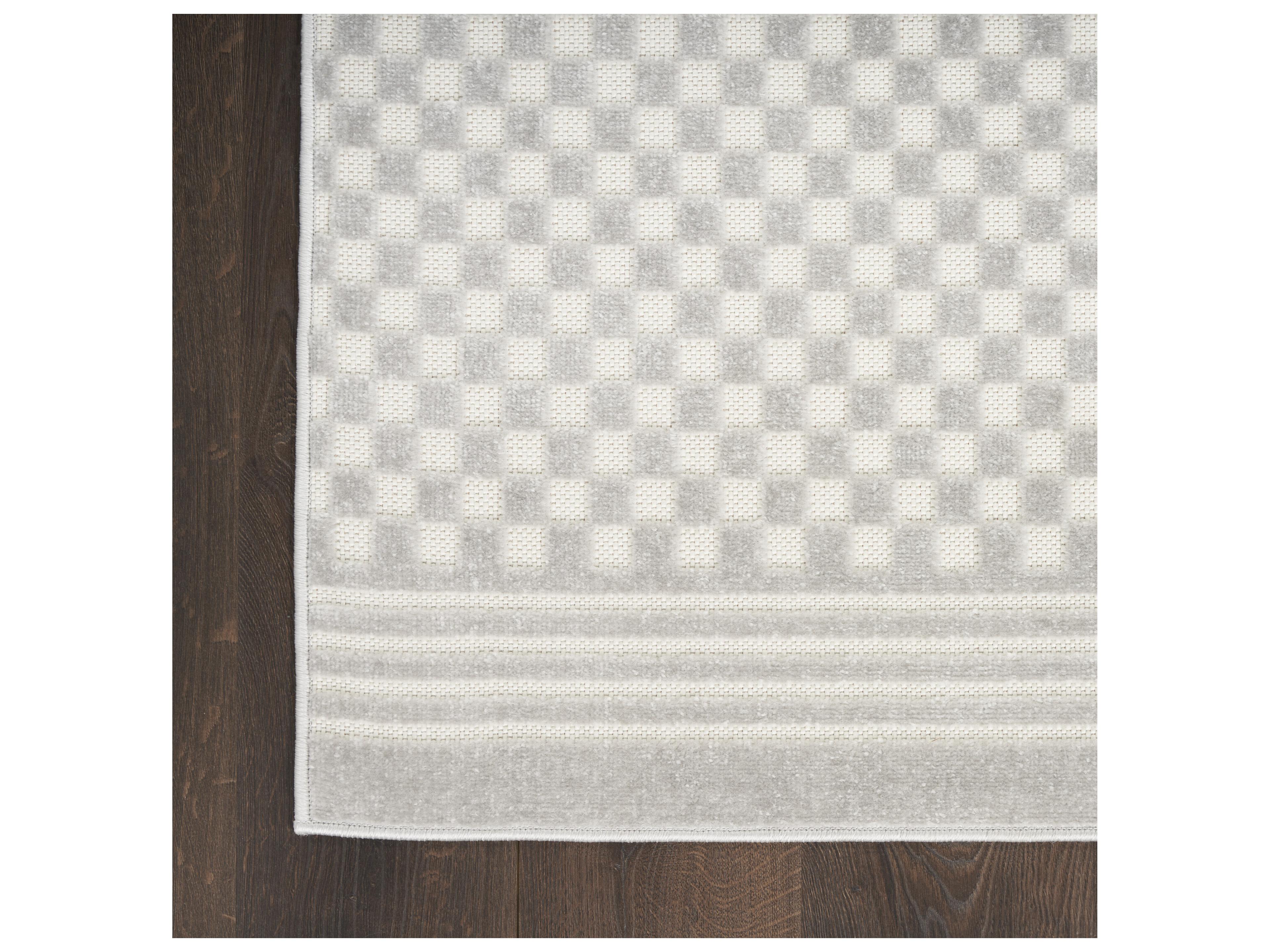 Nourison Care Free Geometric Runner Area Rug