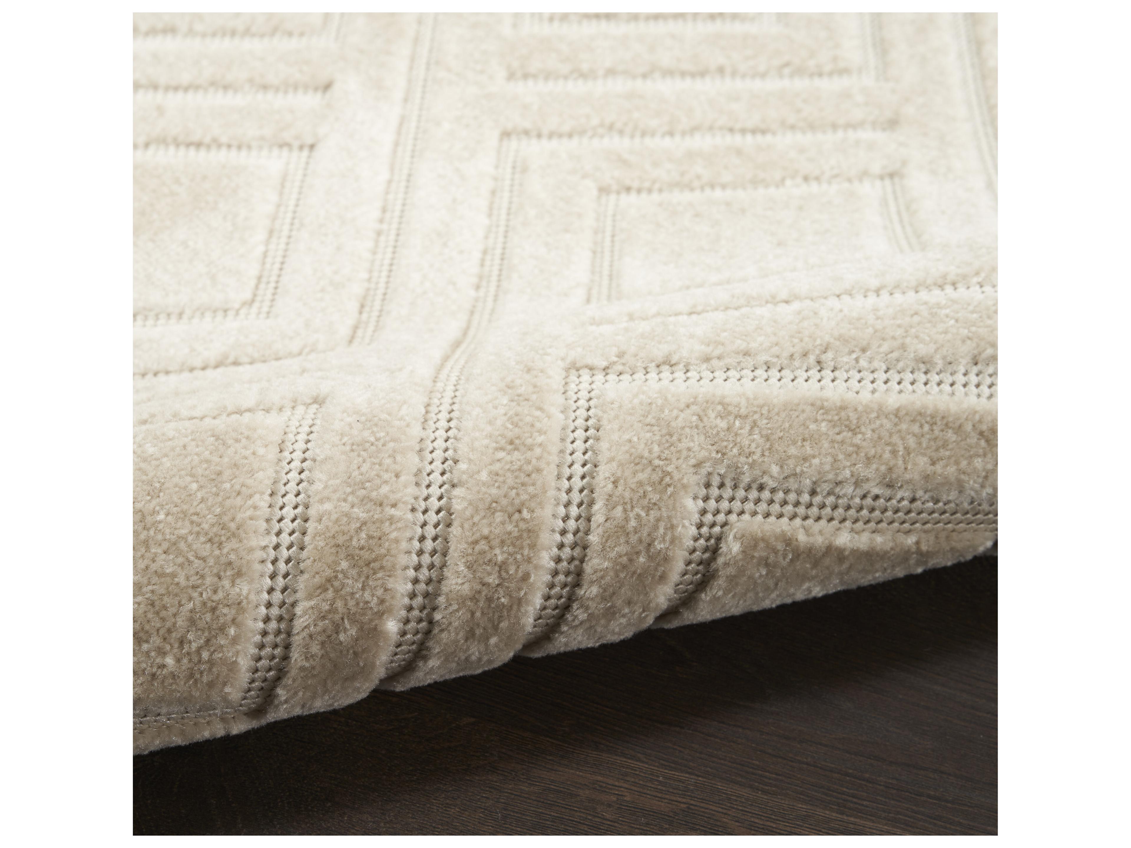 Nourison Care Free Geometric Runner Area Rug