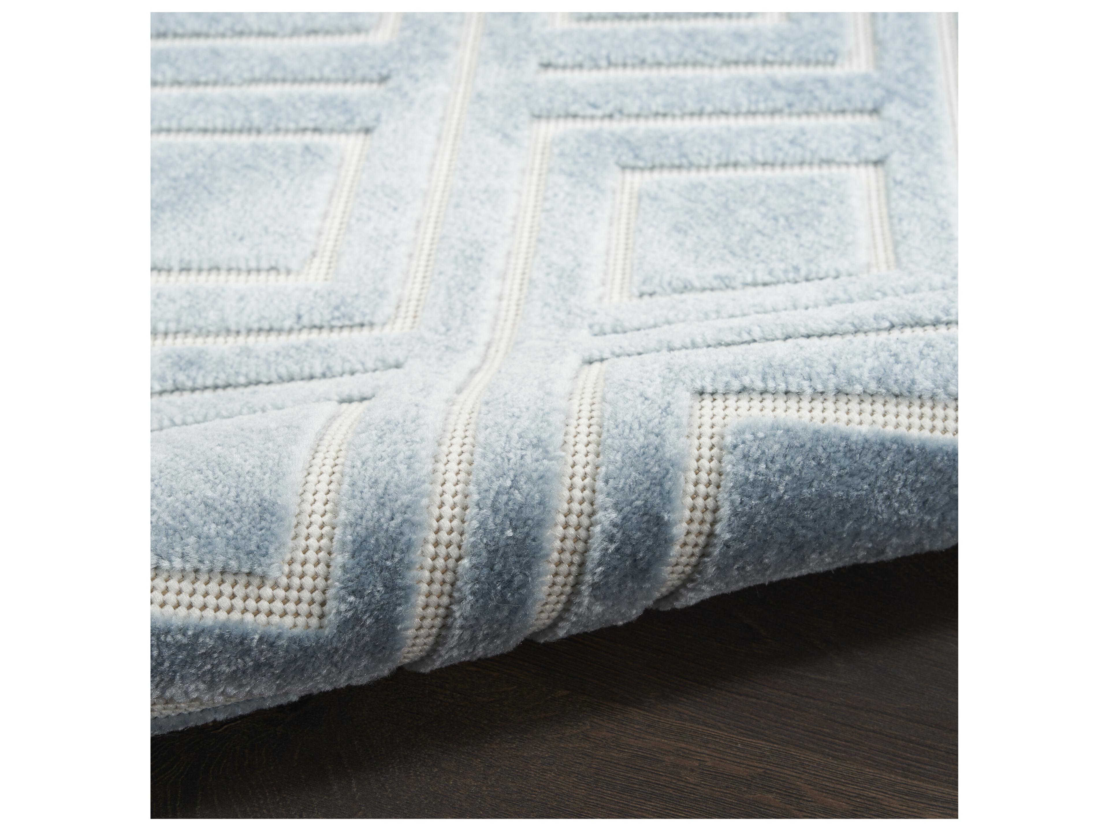 Nourison Care Free Geometric Runner Area Rug