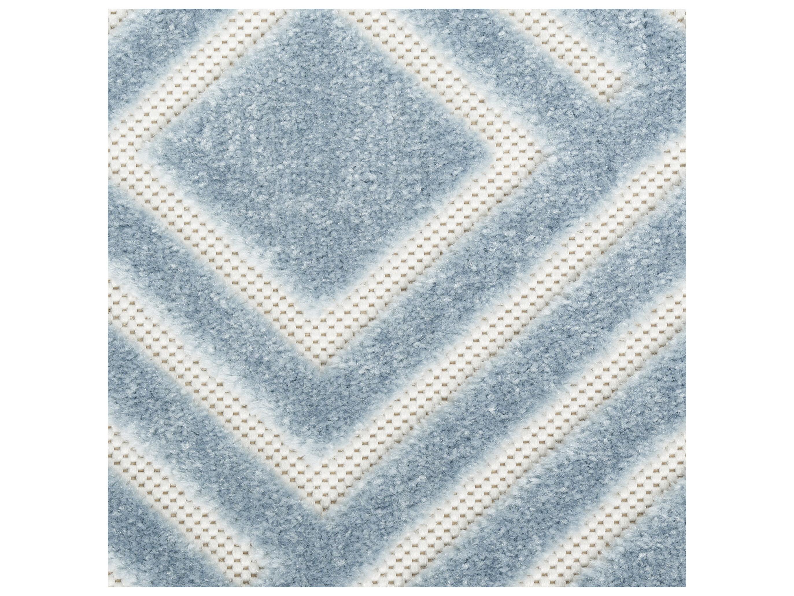 Nourison Care Free Geometric Runner Area Rug