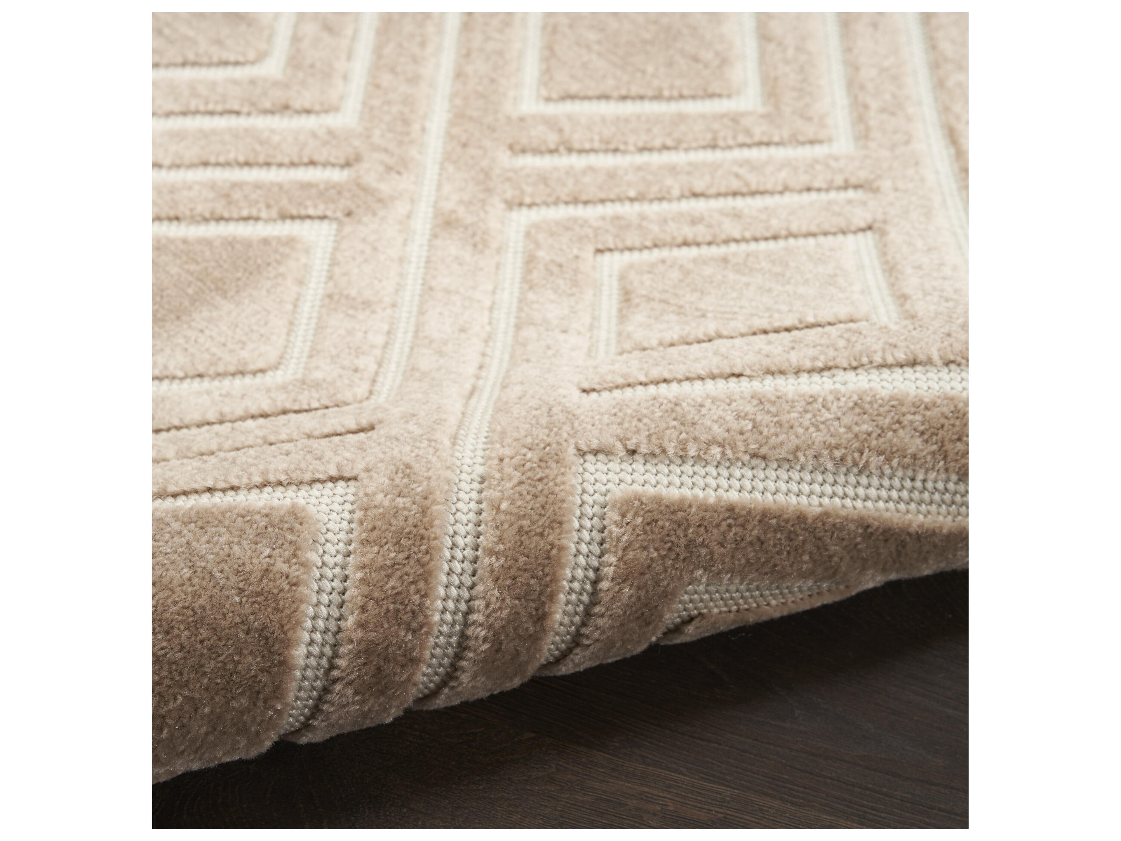 Nourison Care Free Geometric Runner Area Rug