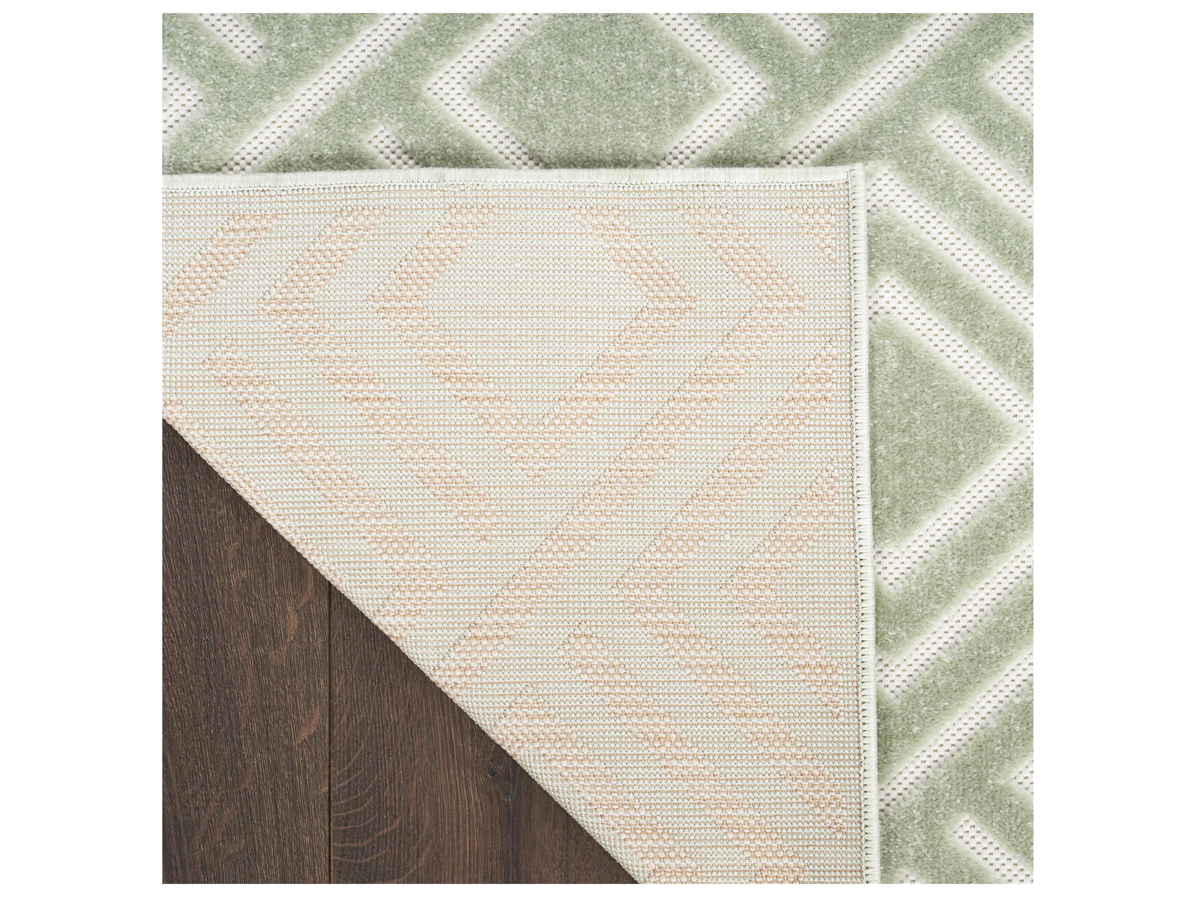 Nourison Care Free Geometric Runner Area Rug