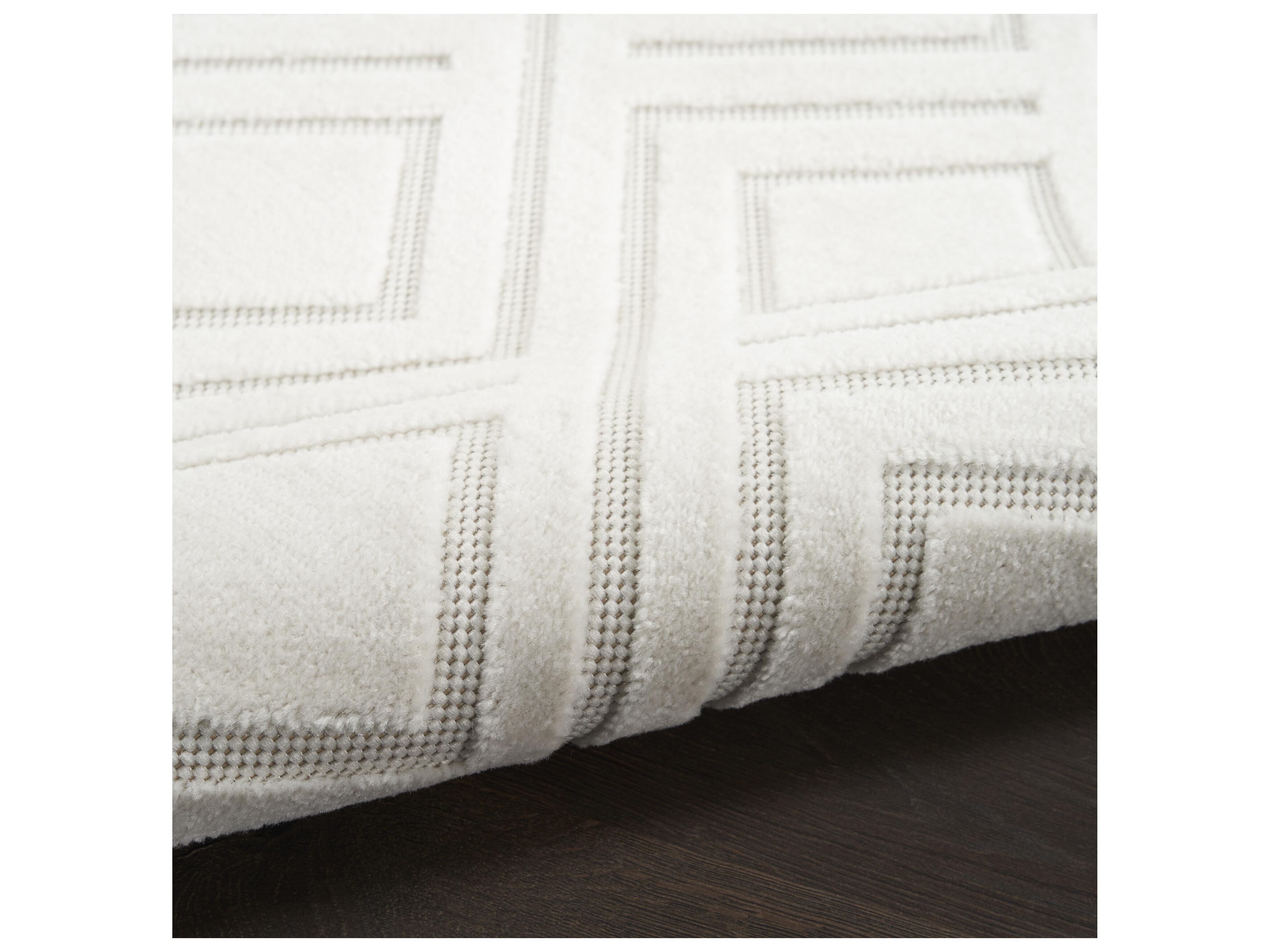 Nourison Care Free Geometric Runner Area Rug