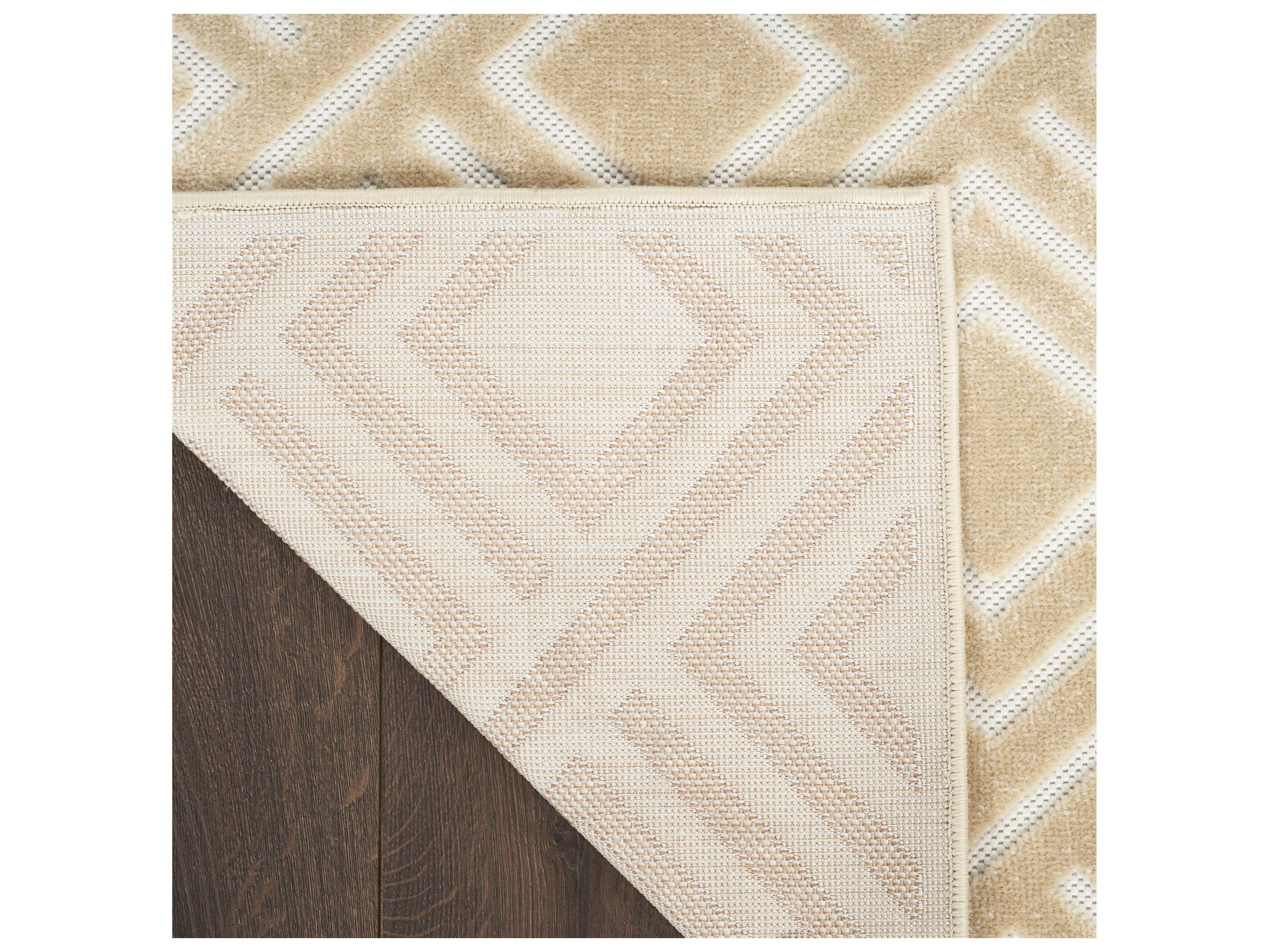 Nourison Care Free Geometric Runner Area Rug