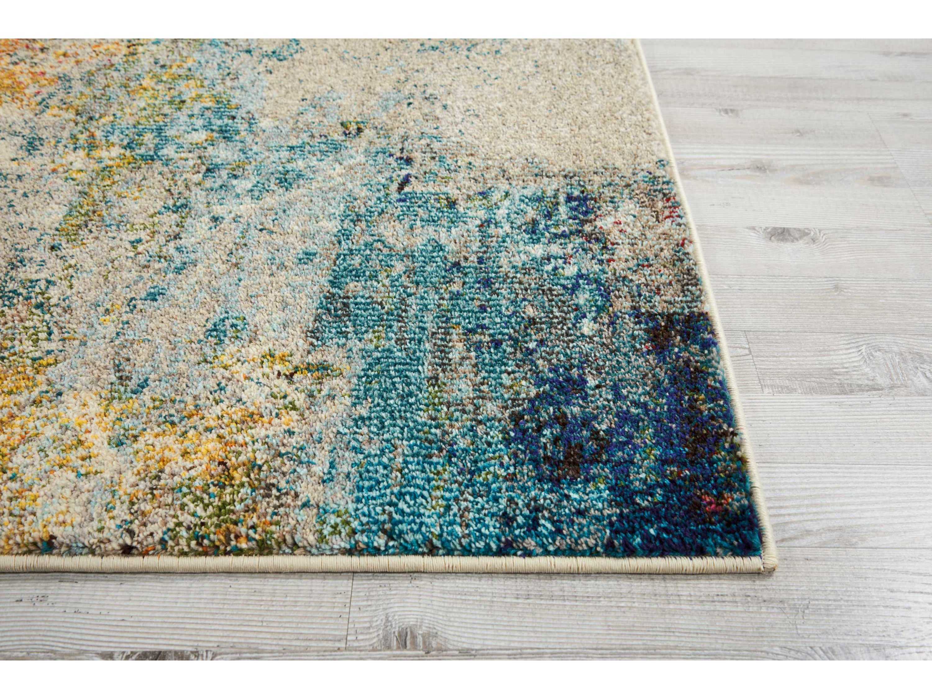 Nourison Celestial Abstract Runner Area Rug
