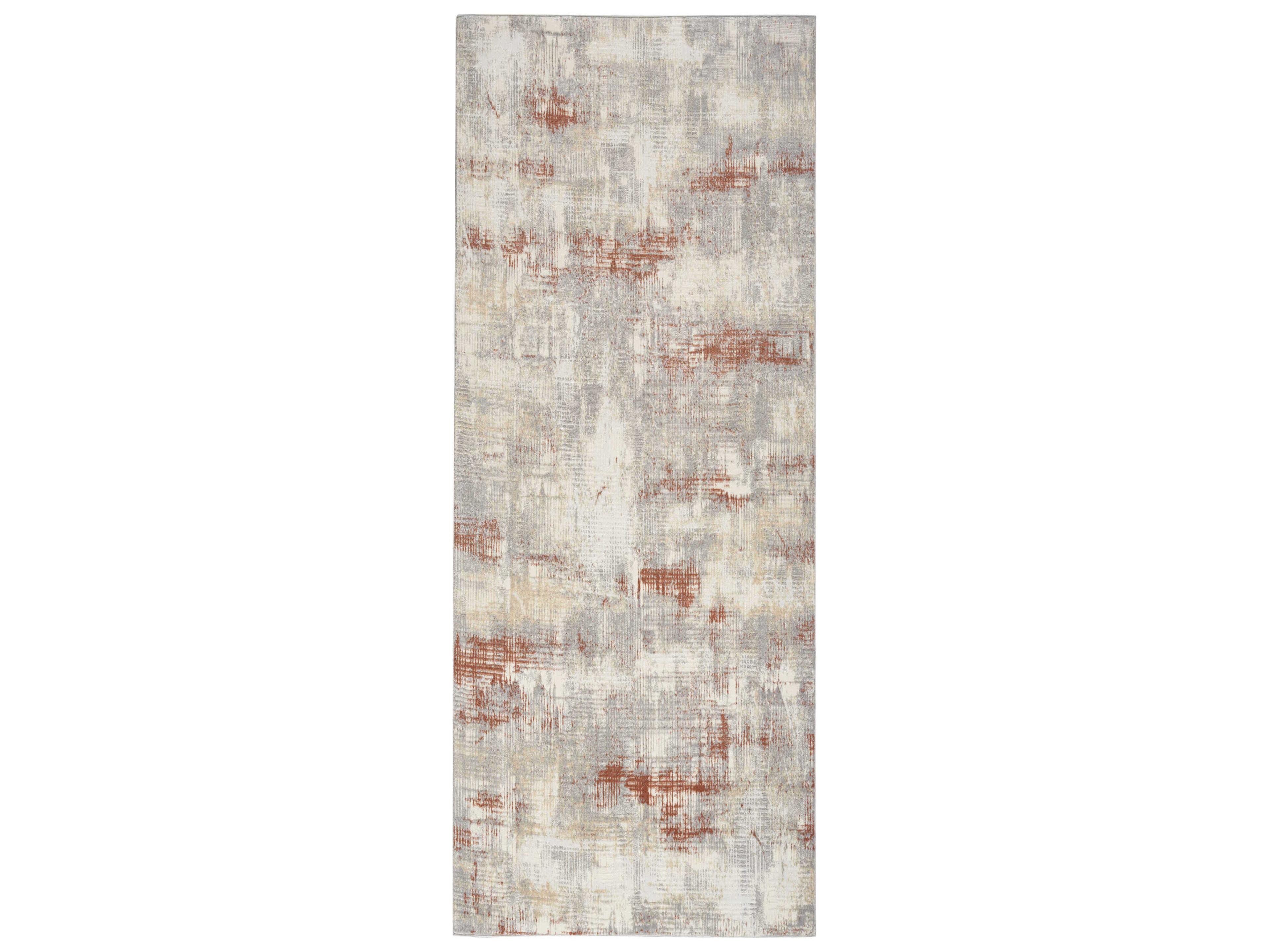Nourison Ck950 Rush Abstract Runner Area Rug