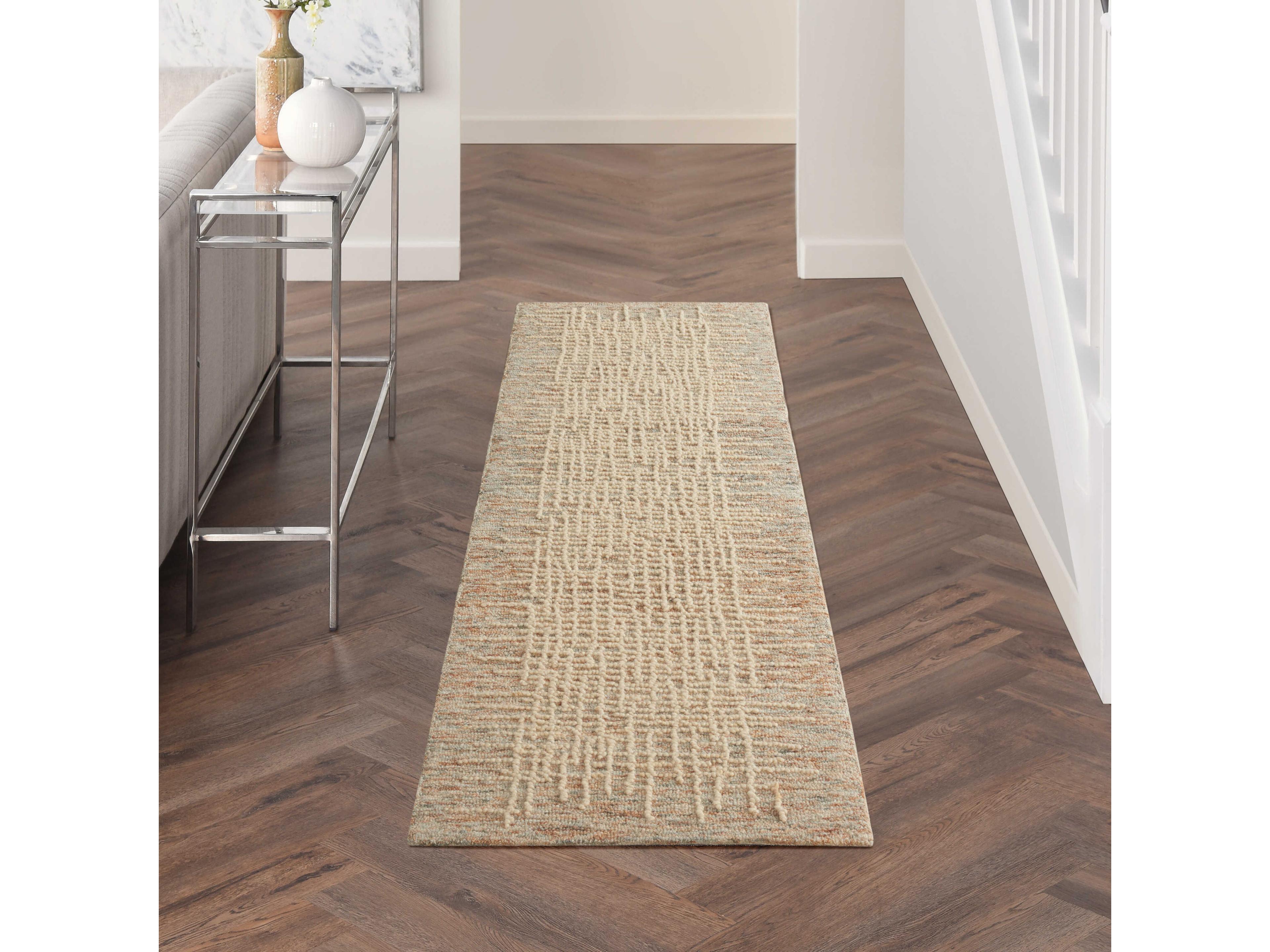Nourison Colorado Bordered Runner Area Rug