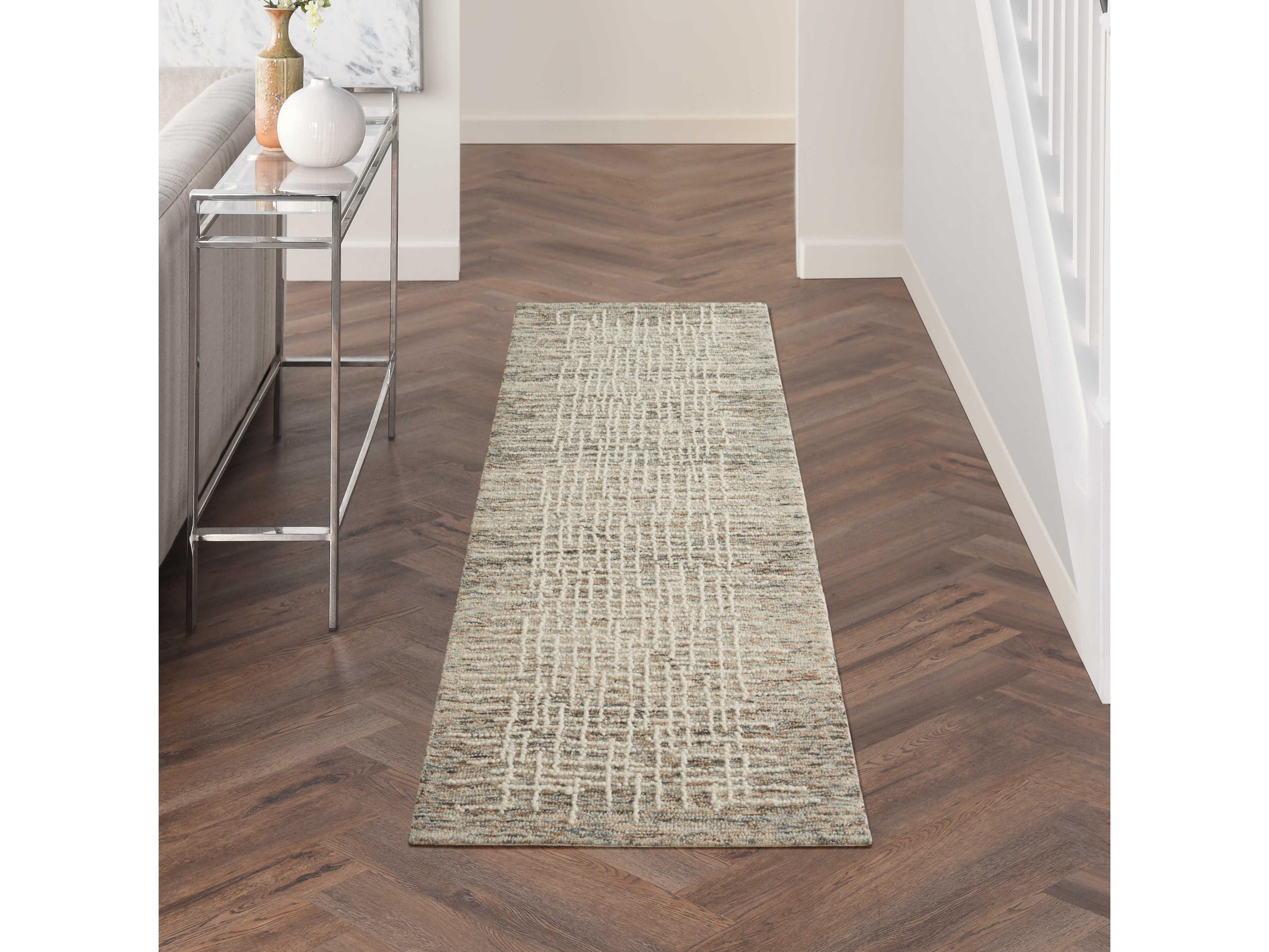 Nourison Colorado Bordered Runner Area Rug