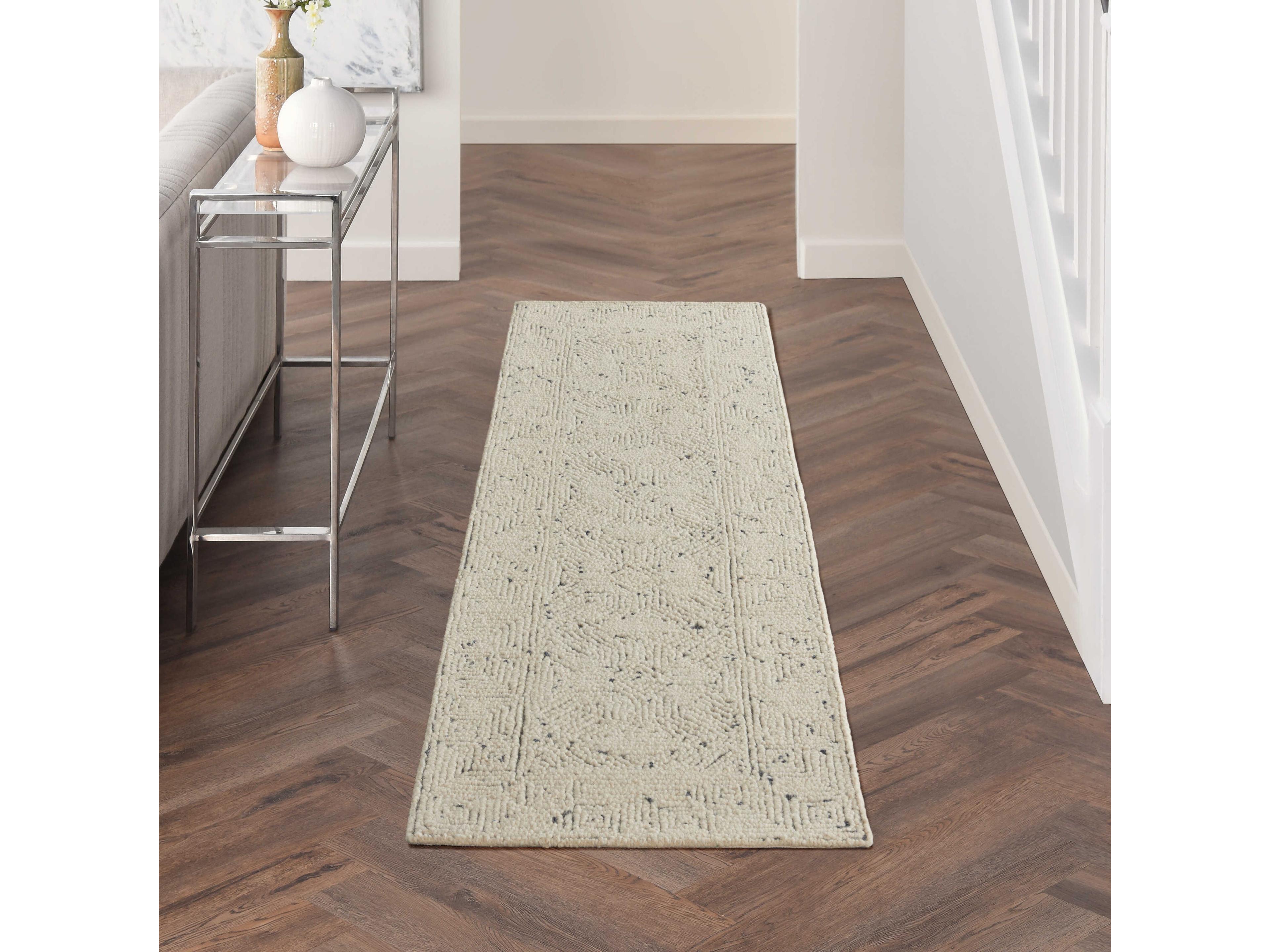 Nourison Colorado Bordered Runner Area Rug