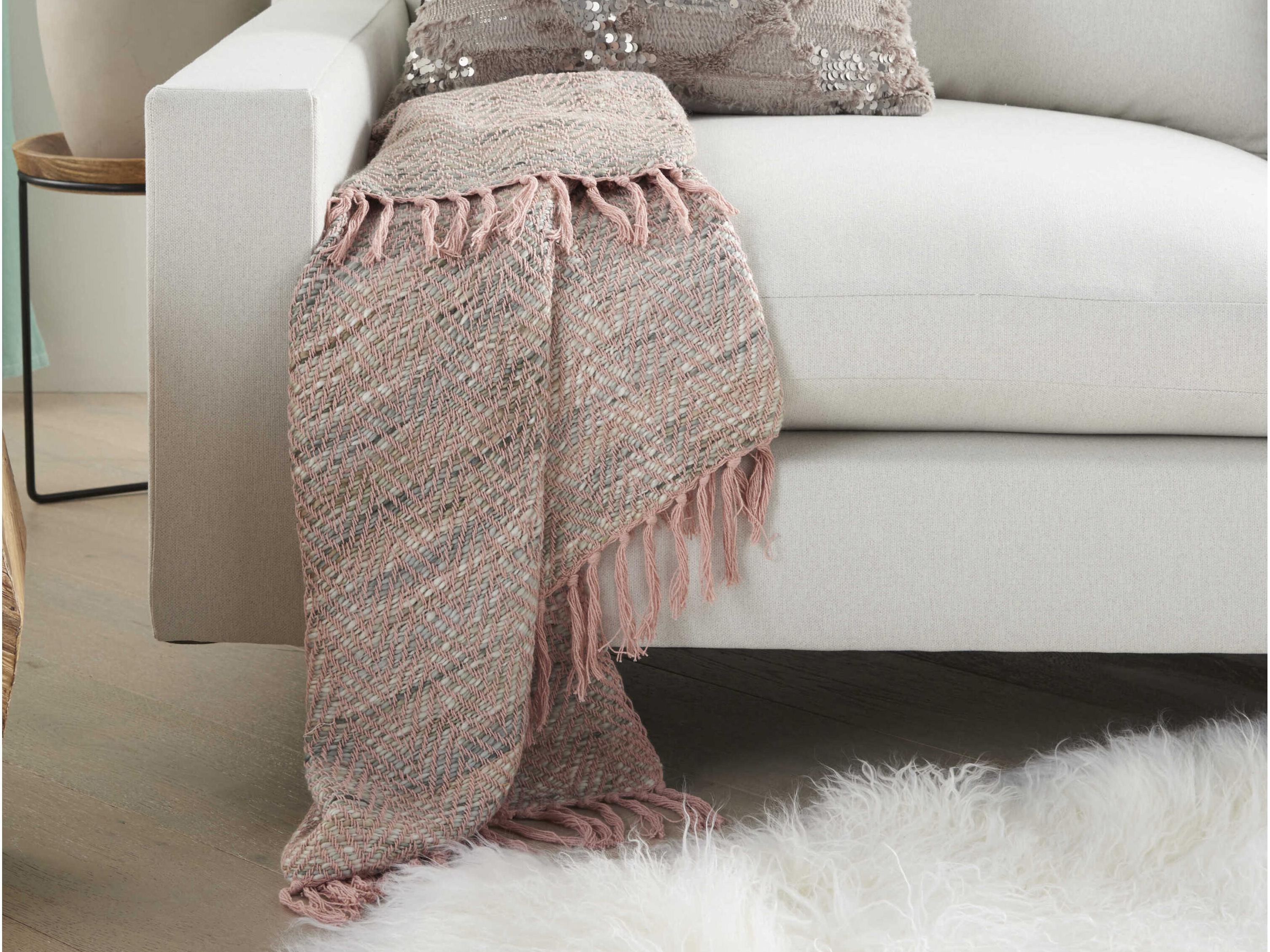 Nourison Blush Space Dyed Throw