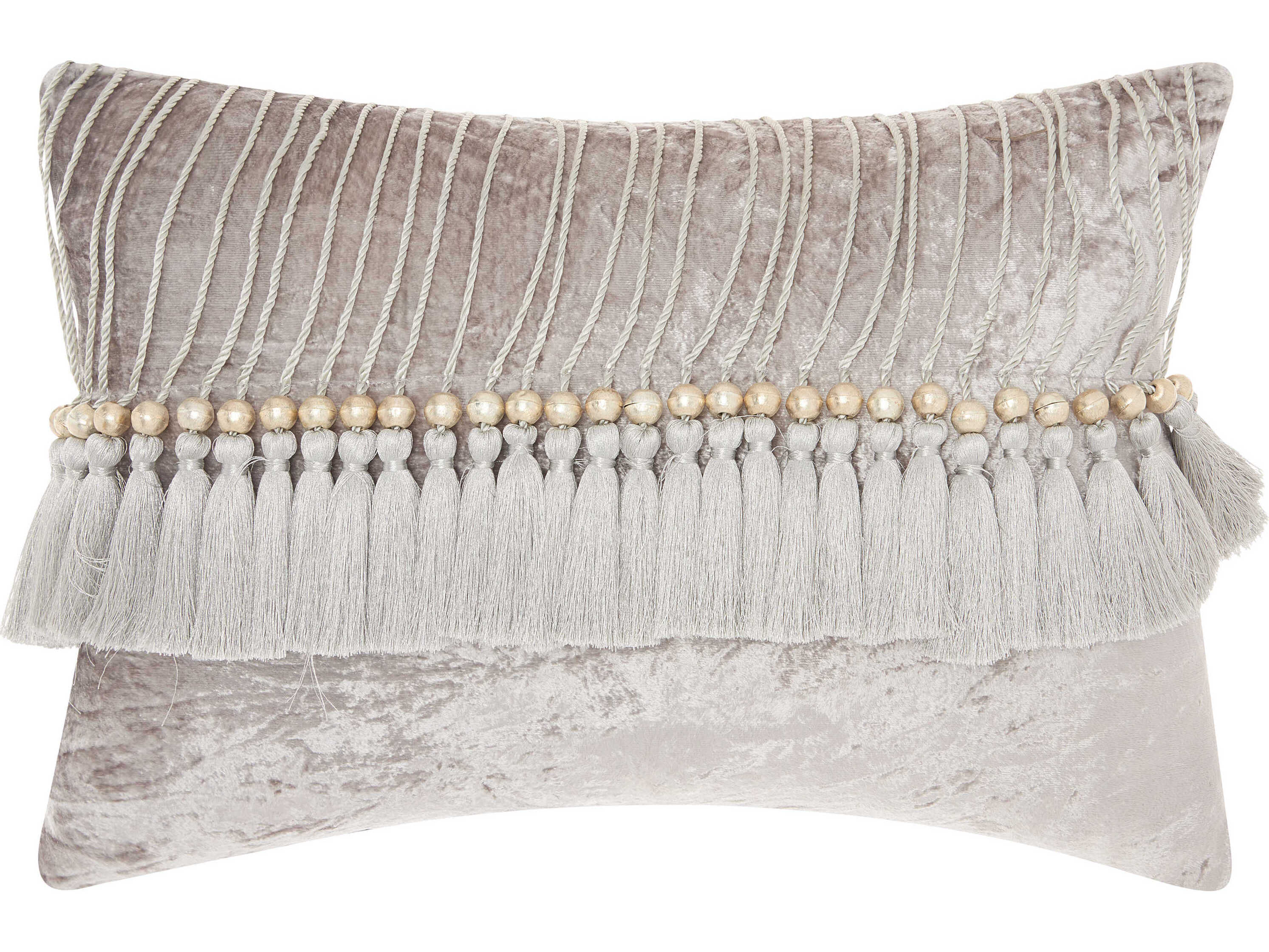 Nourison Sofia Grey 14" x 20" Pillow