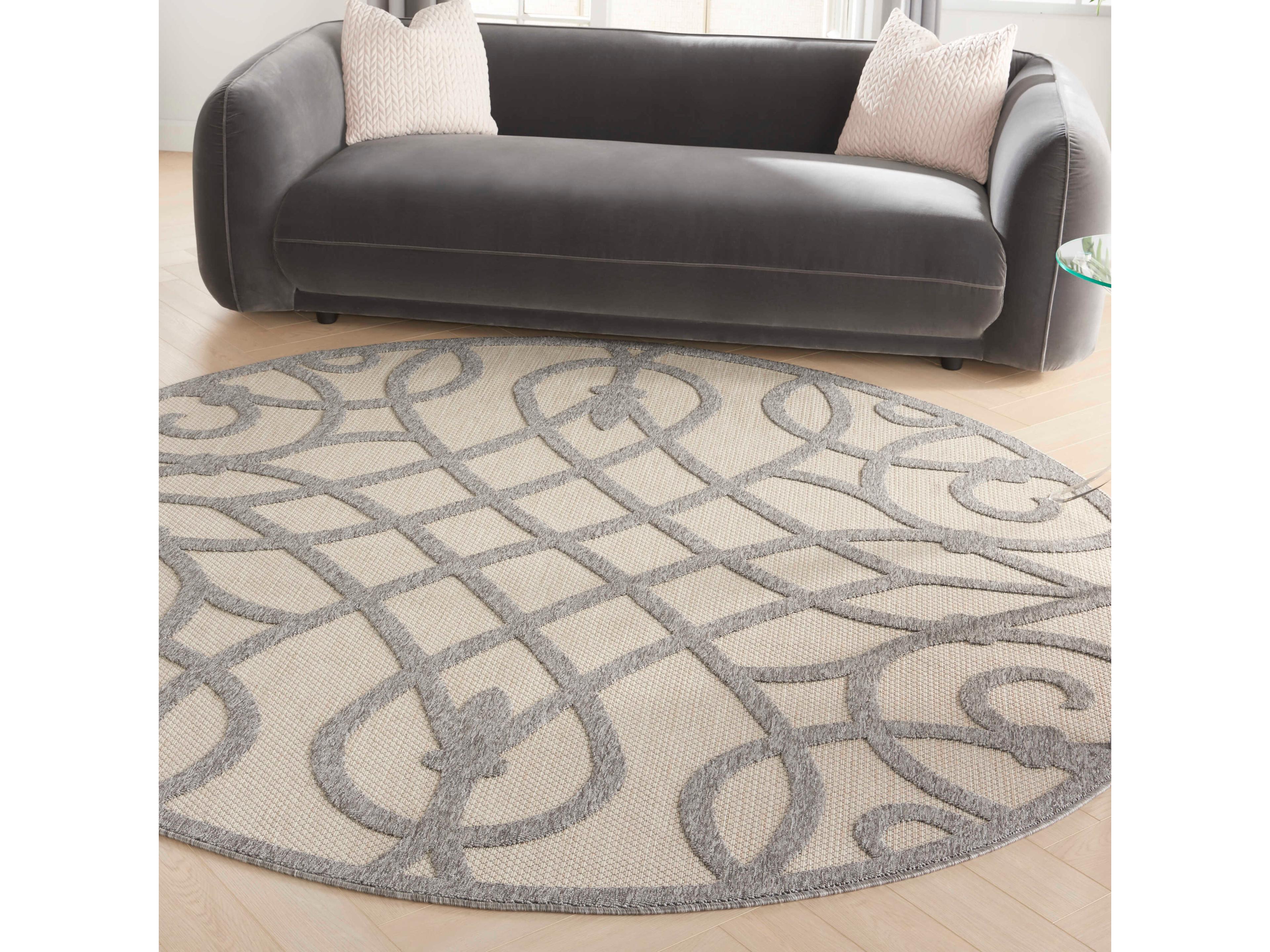 Nourison Cozumel Bordered Area Rug