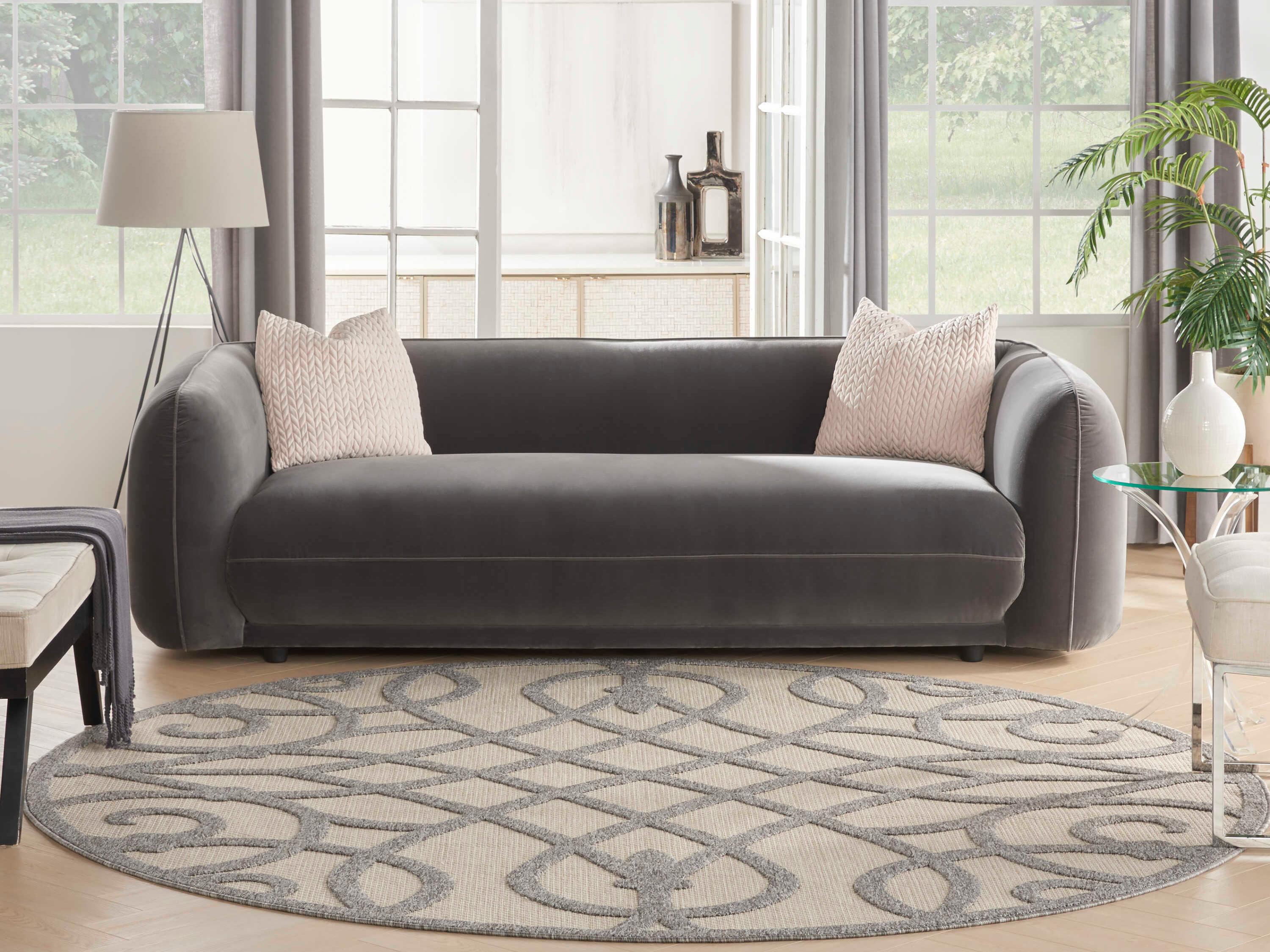 Nourison Cozumel Bordered Area Rug