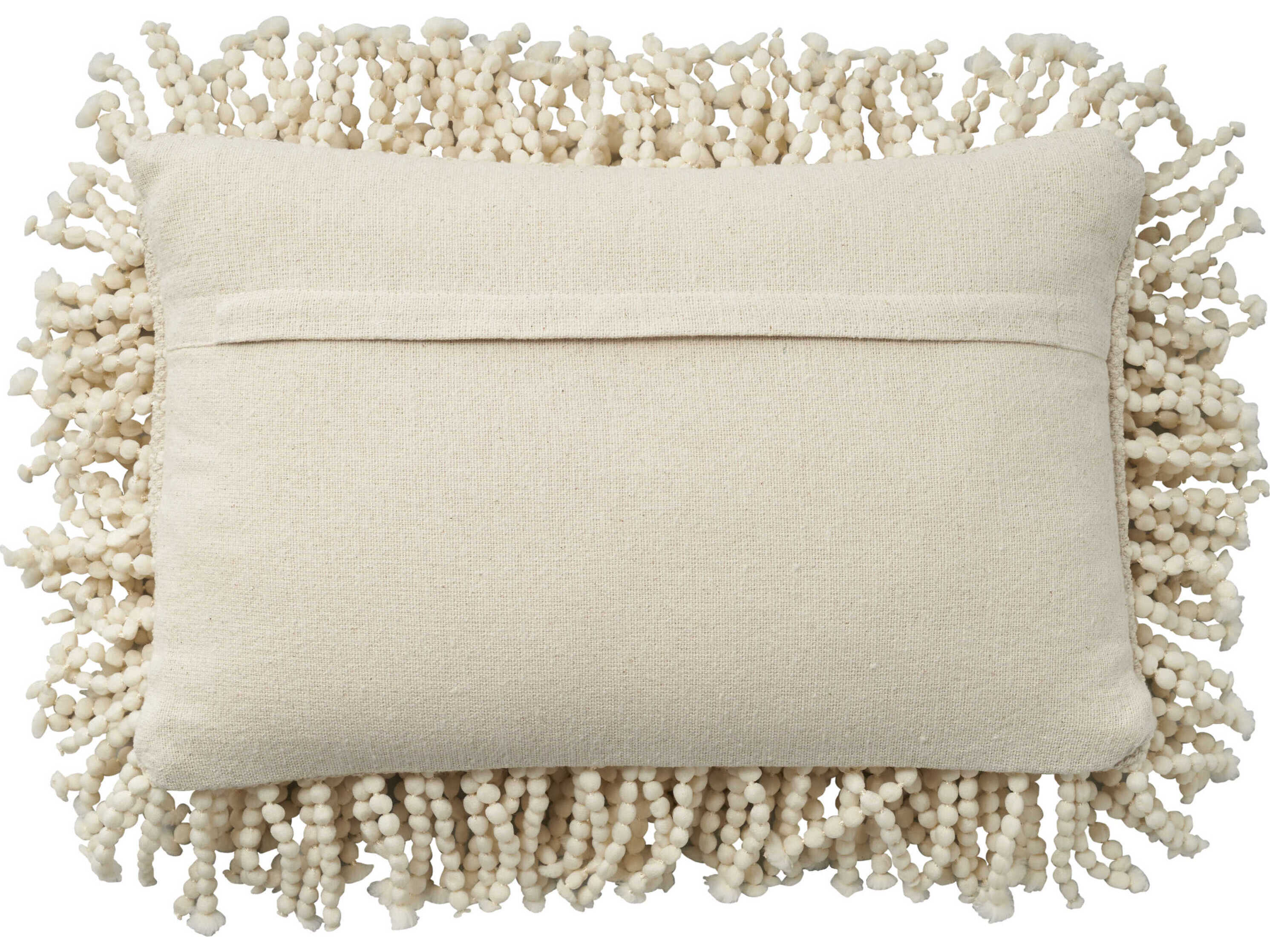 Nourison Shag Ivory Pillow