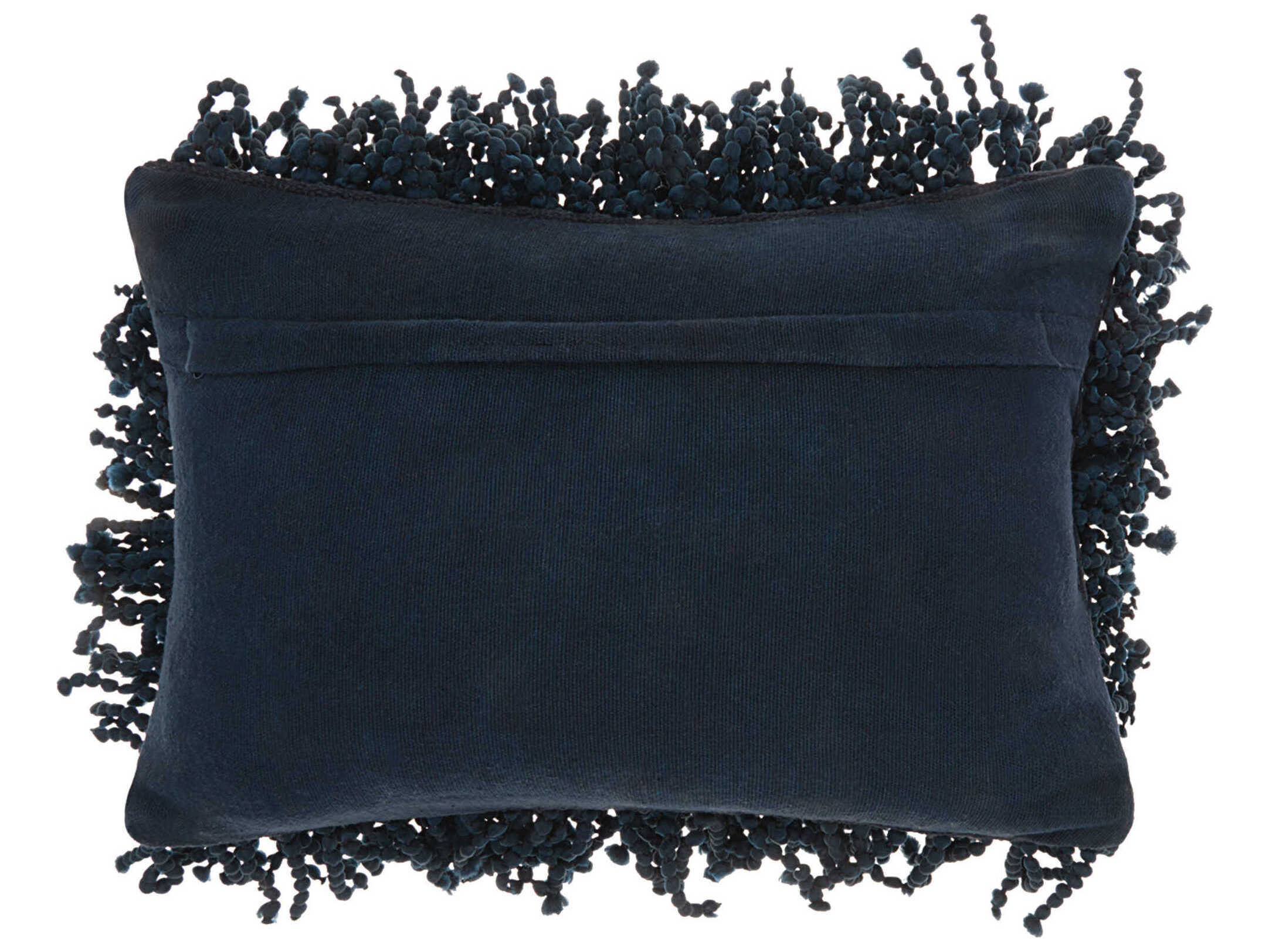 Nourison Shag Navy Pillow