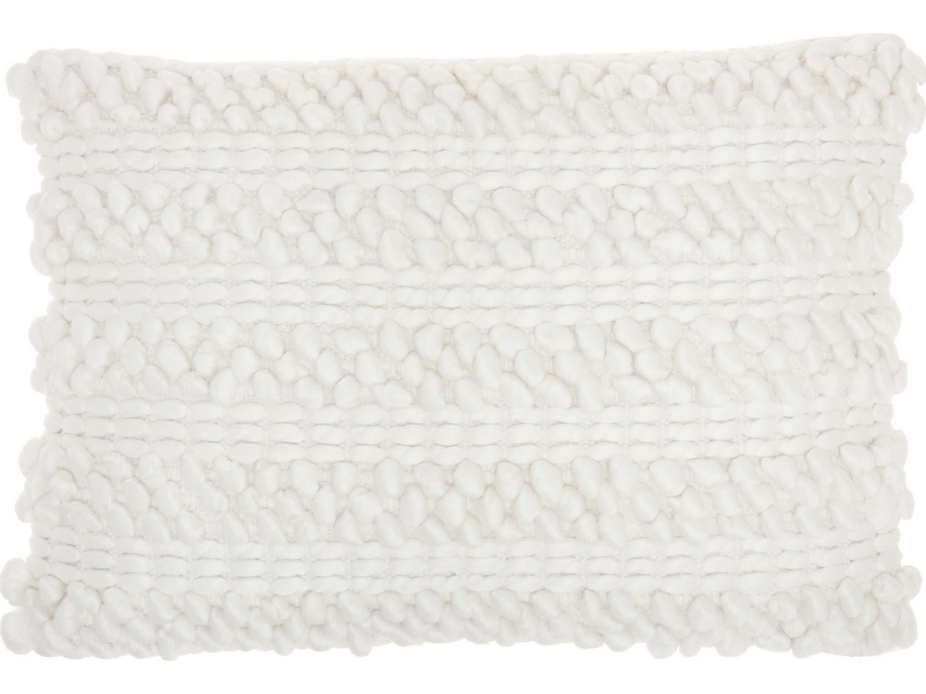 Nourison Life Styles White Pillow