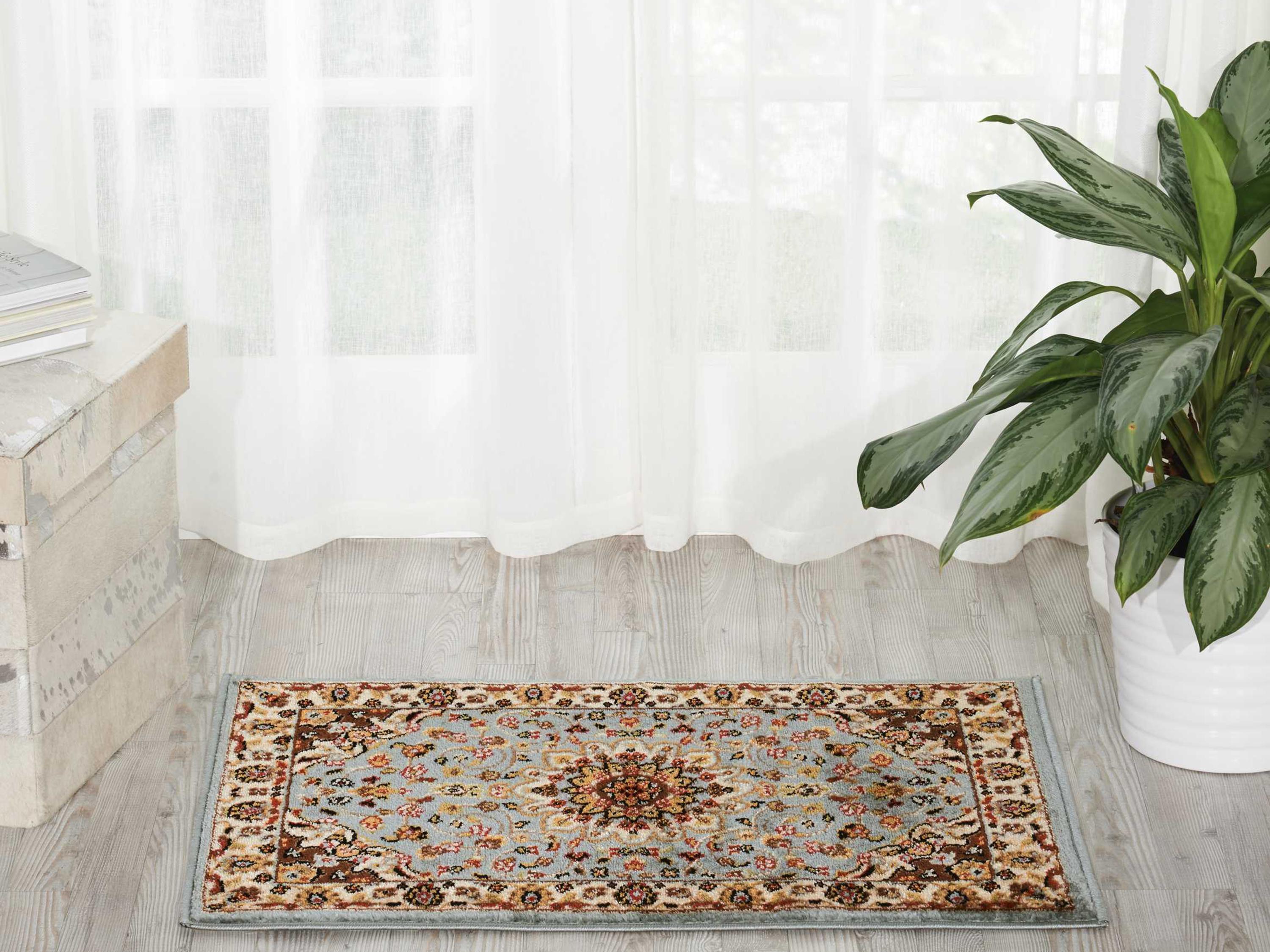 Nourison Delano Bordered Area Rug