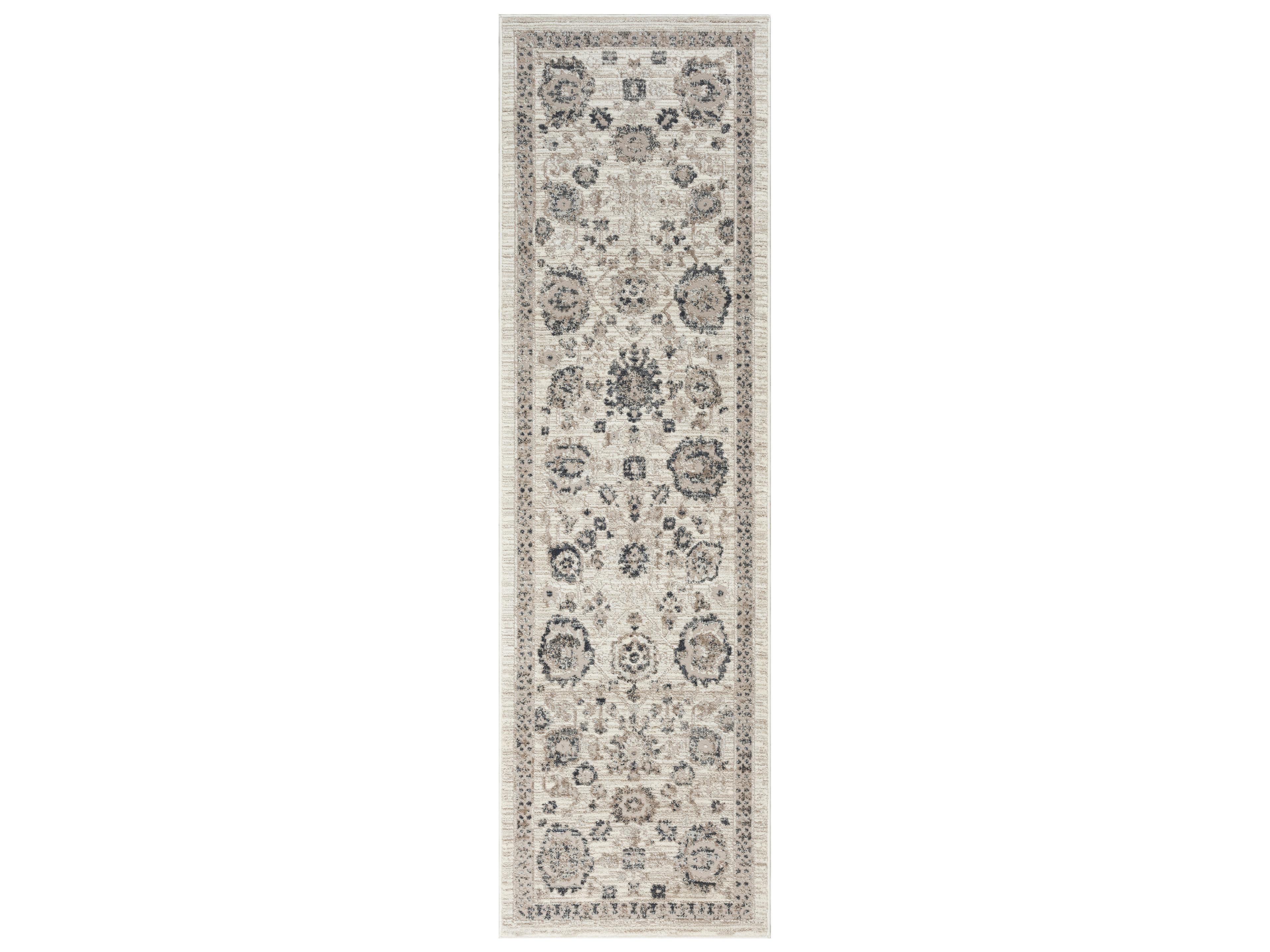 Nourison Eco Cycle Bordered Runner Area Rug