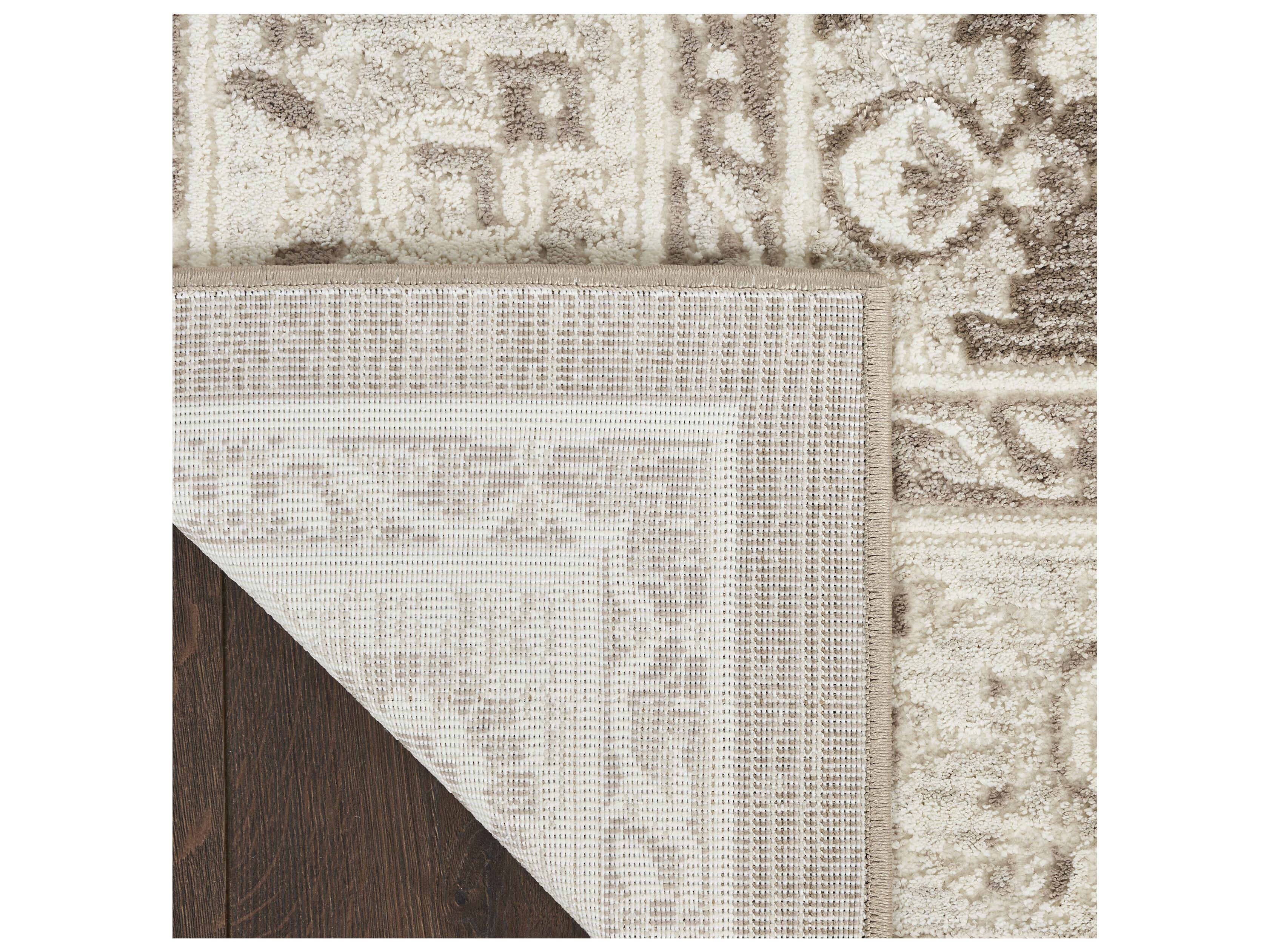 Nourison Eco Cycle Bordered Runner Area Rug