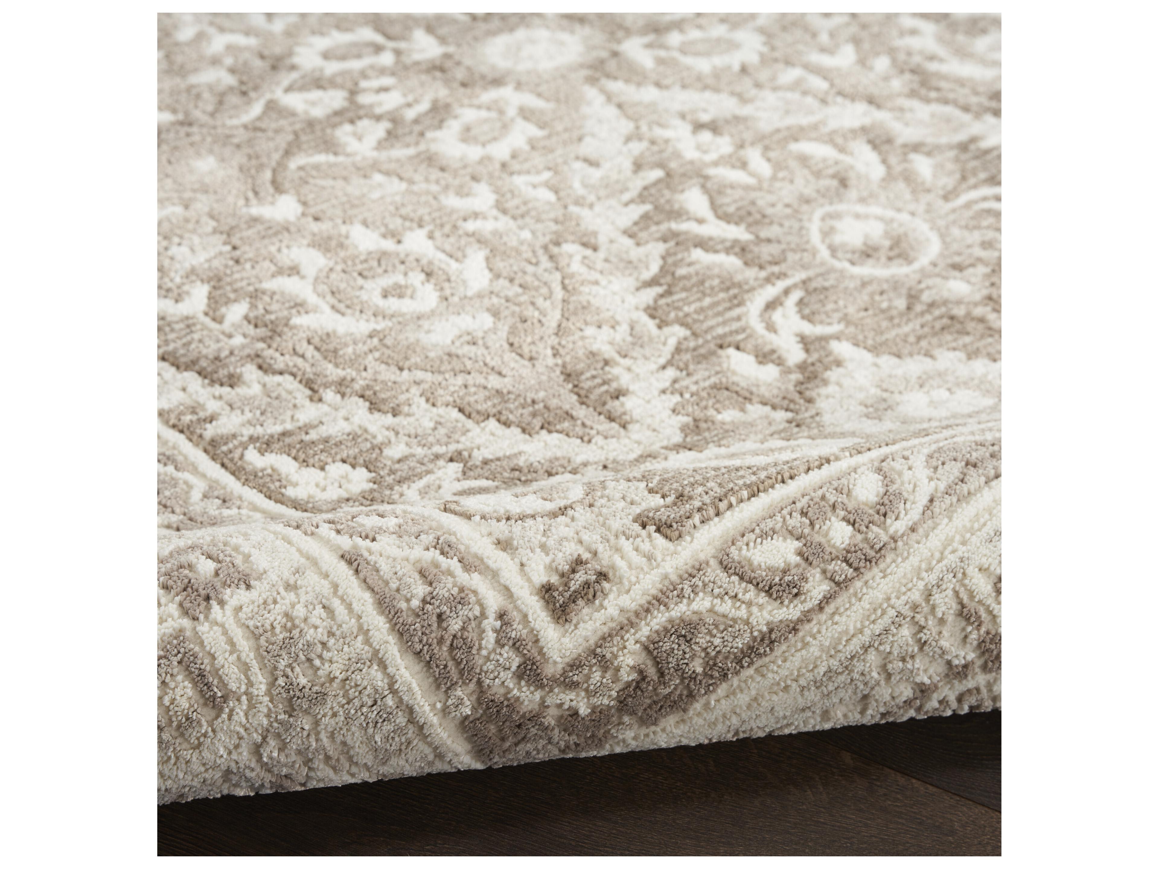 Nourison Eco Cycle Bordered Runner Area Rug