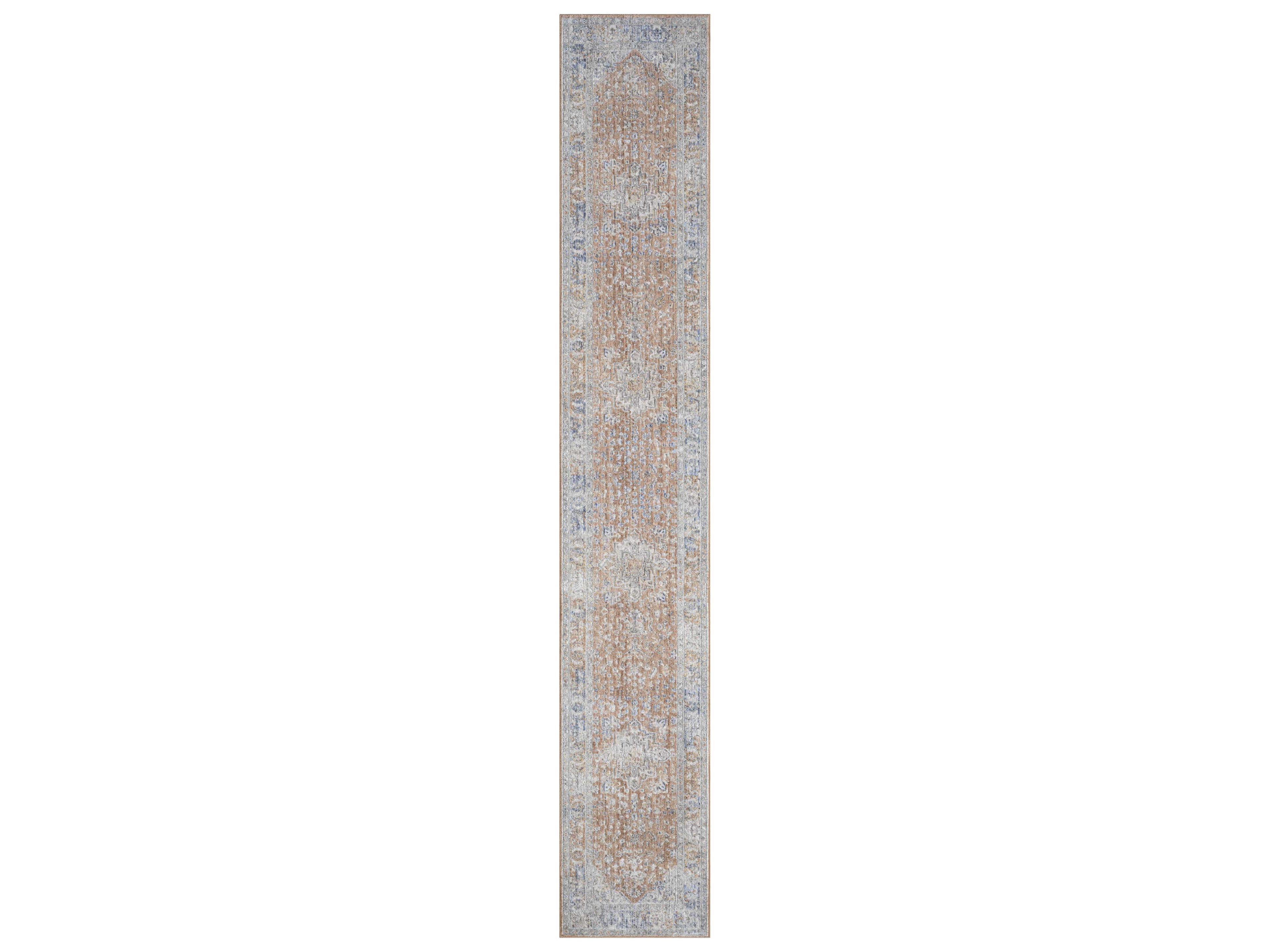 Nourison Elegant Heirlooms Bordered Runner Area Rug