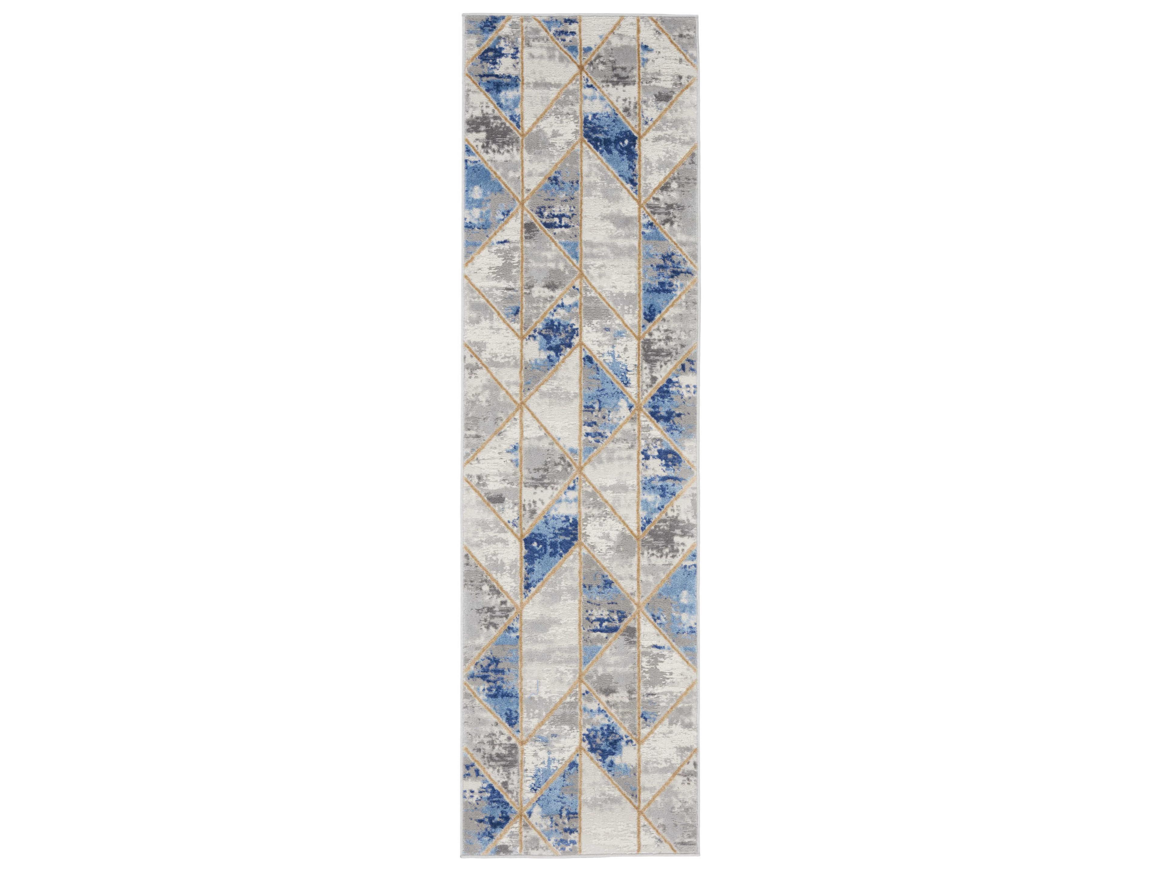 Nourison Elation Geometric Runner Area Rug