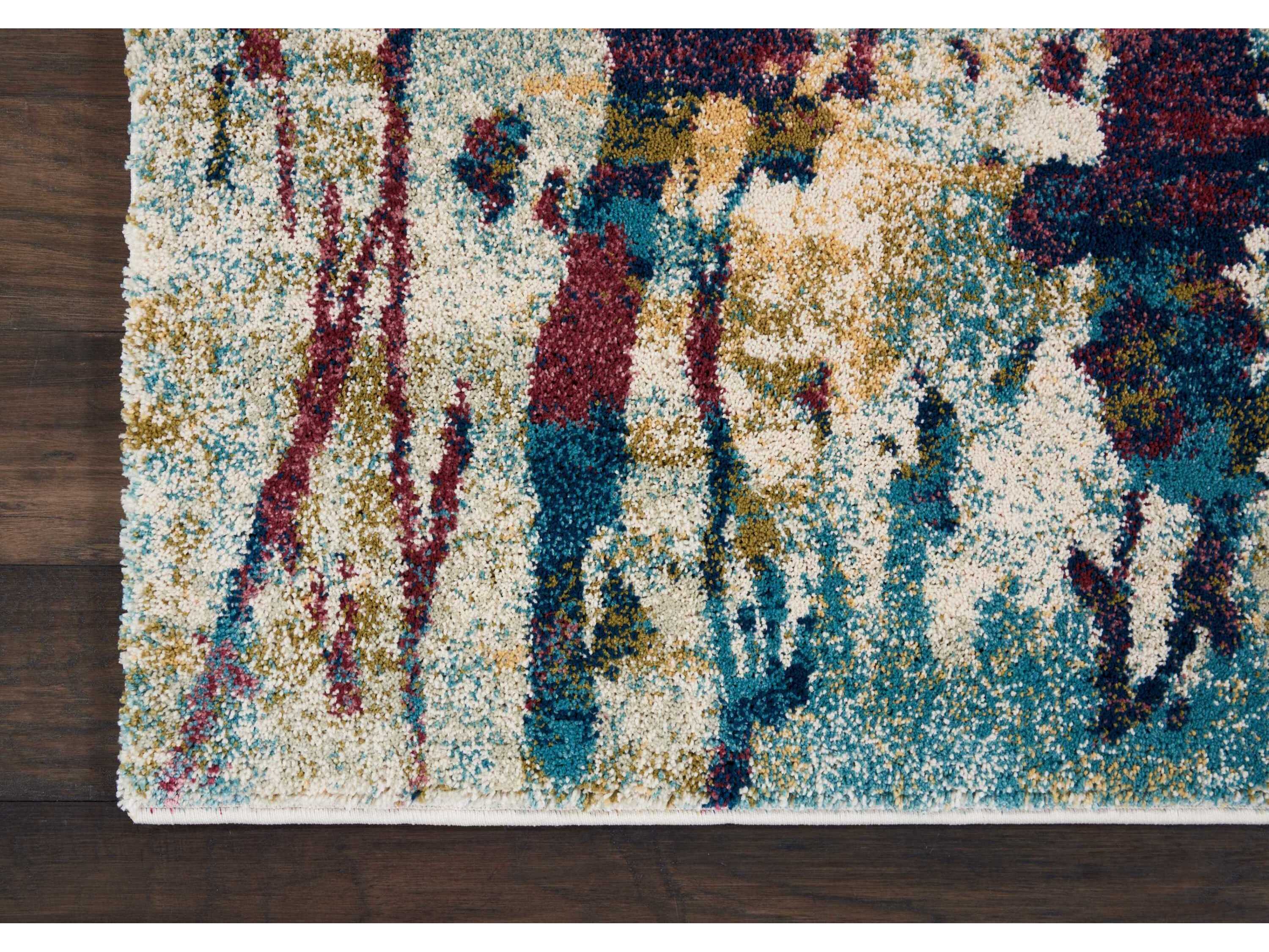 Nourison Fusion Abstract Area Rug