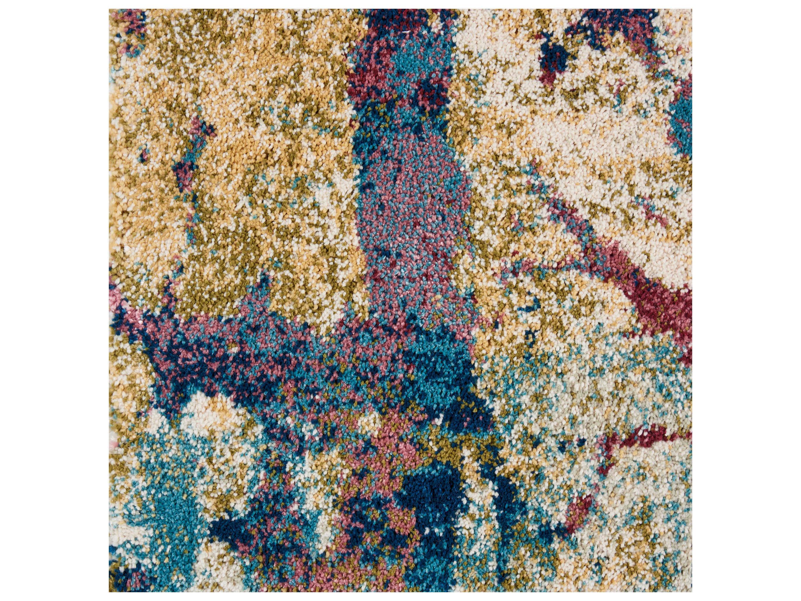 Nourison Fusion Abstract Runner Area Rug