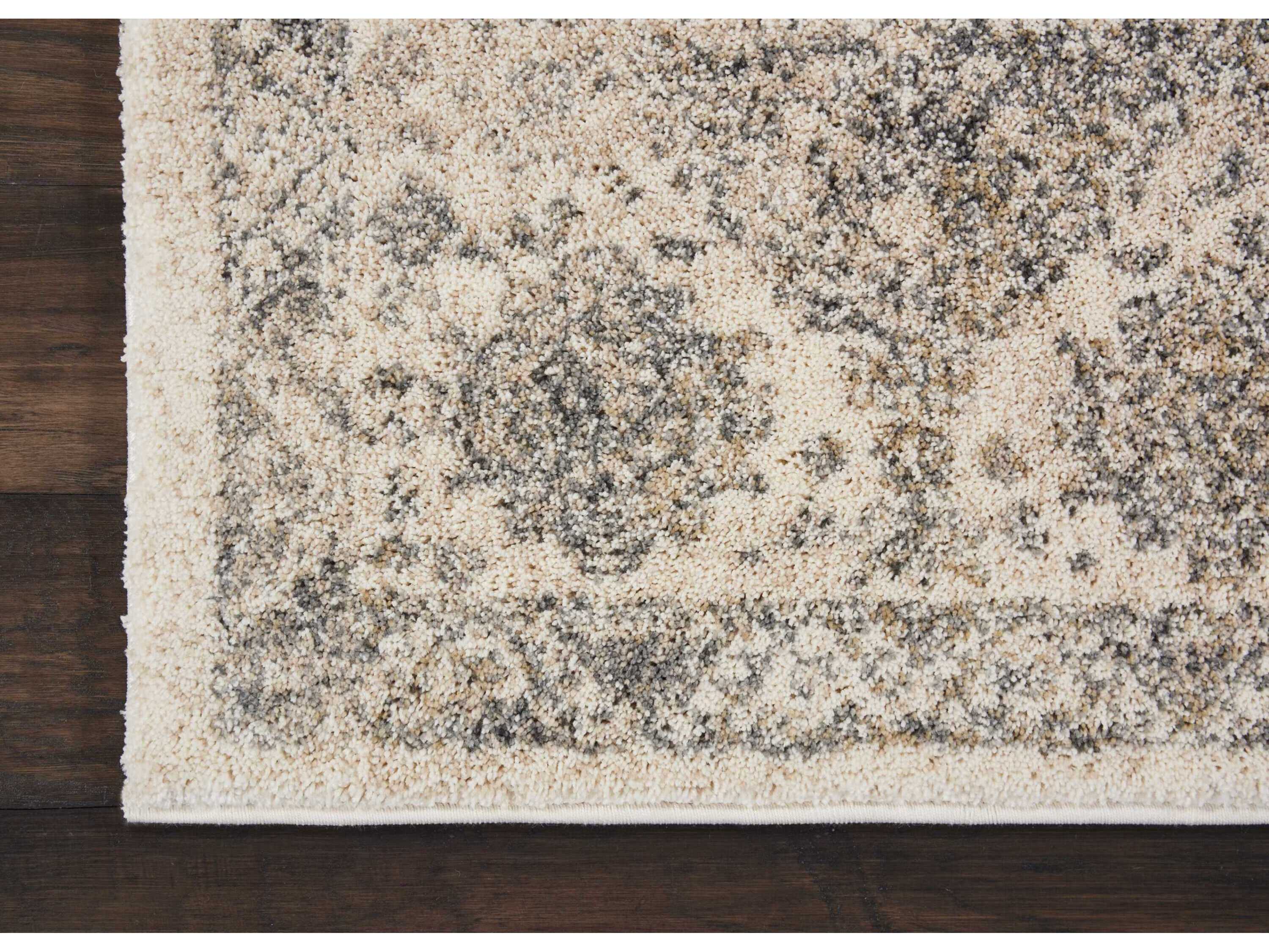 Nourison Fusion Bordered Runner Area Rug