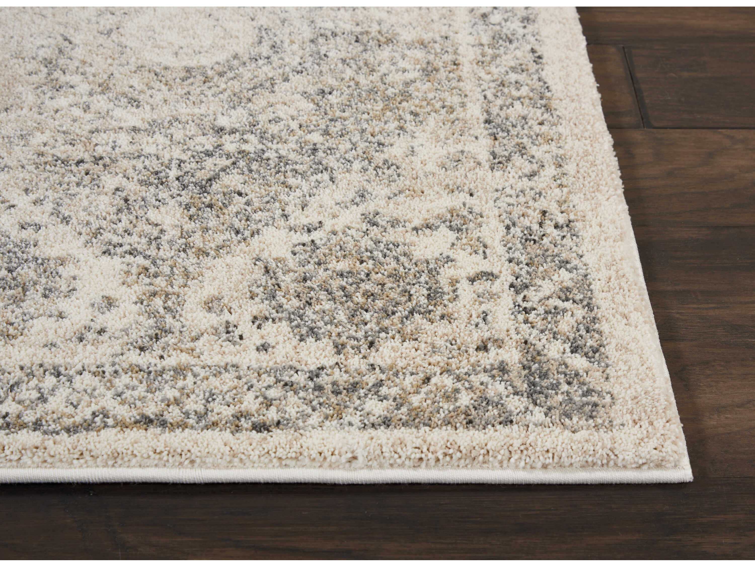 Nourison Fusion Bordered Runner Area Rug