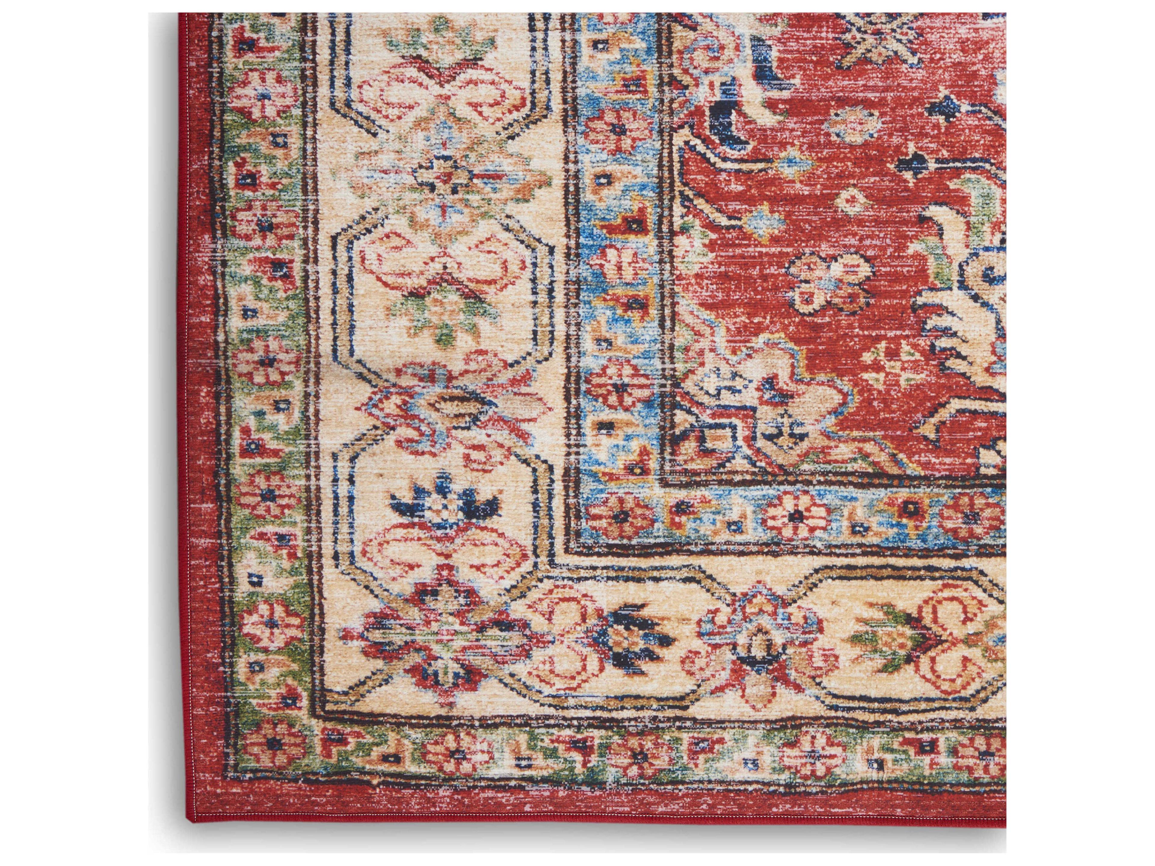 Nourison Fulton Bordered Runner Area Rug
