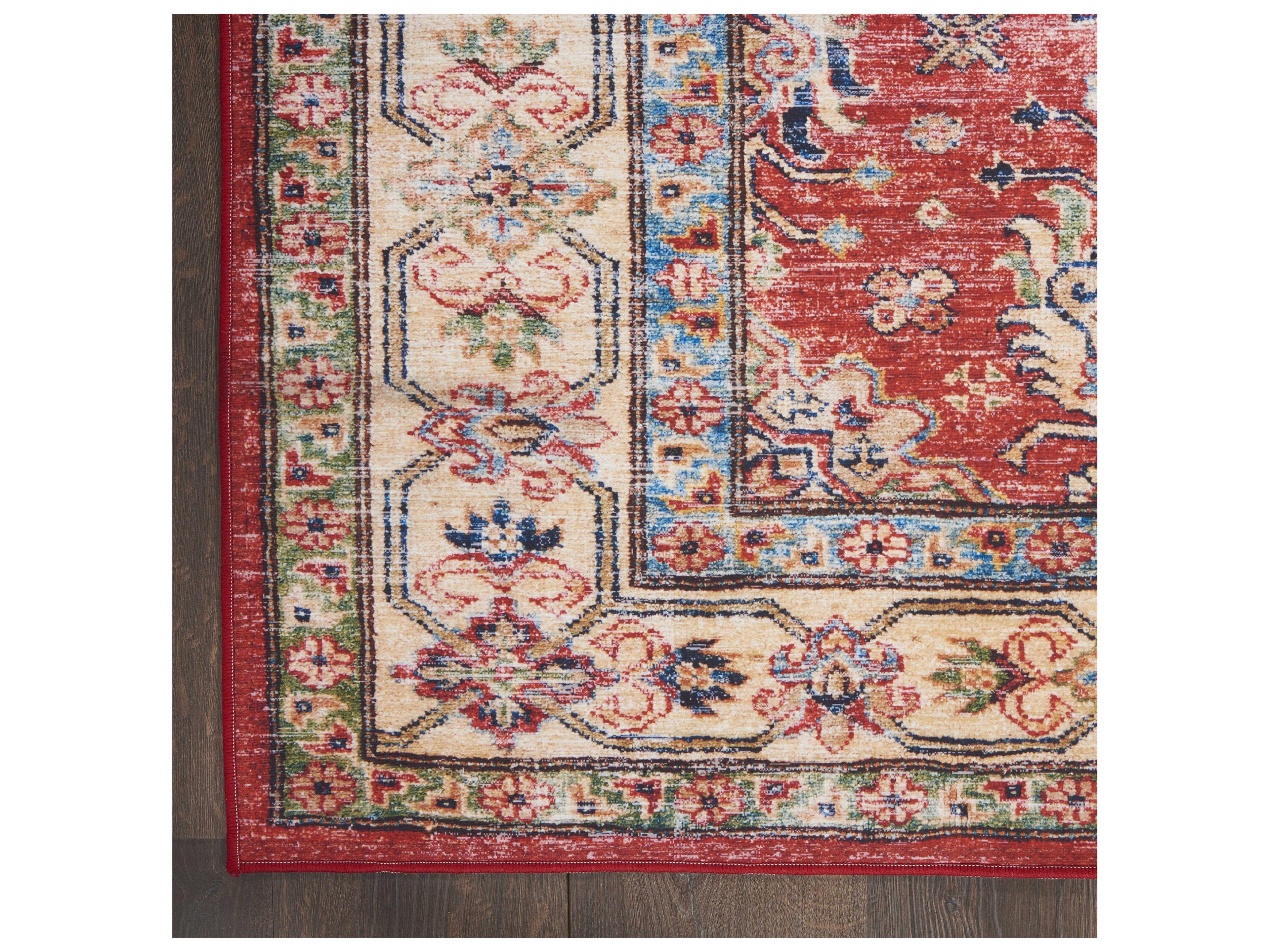 Nourison Fulton Bordered Runner Area Rug