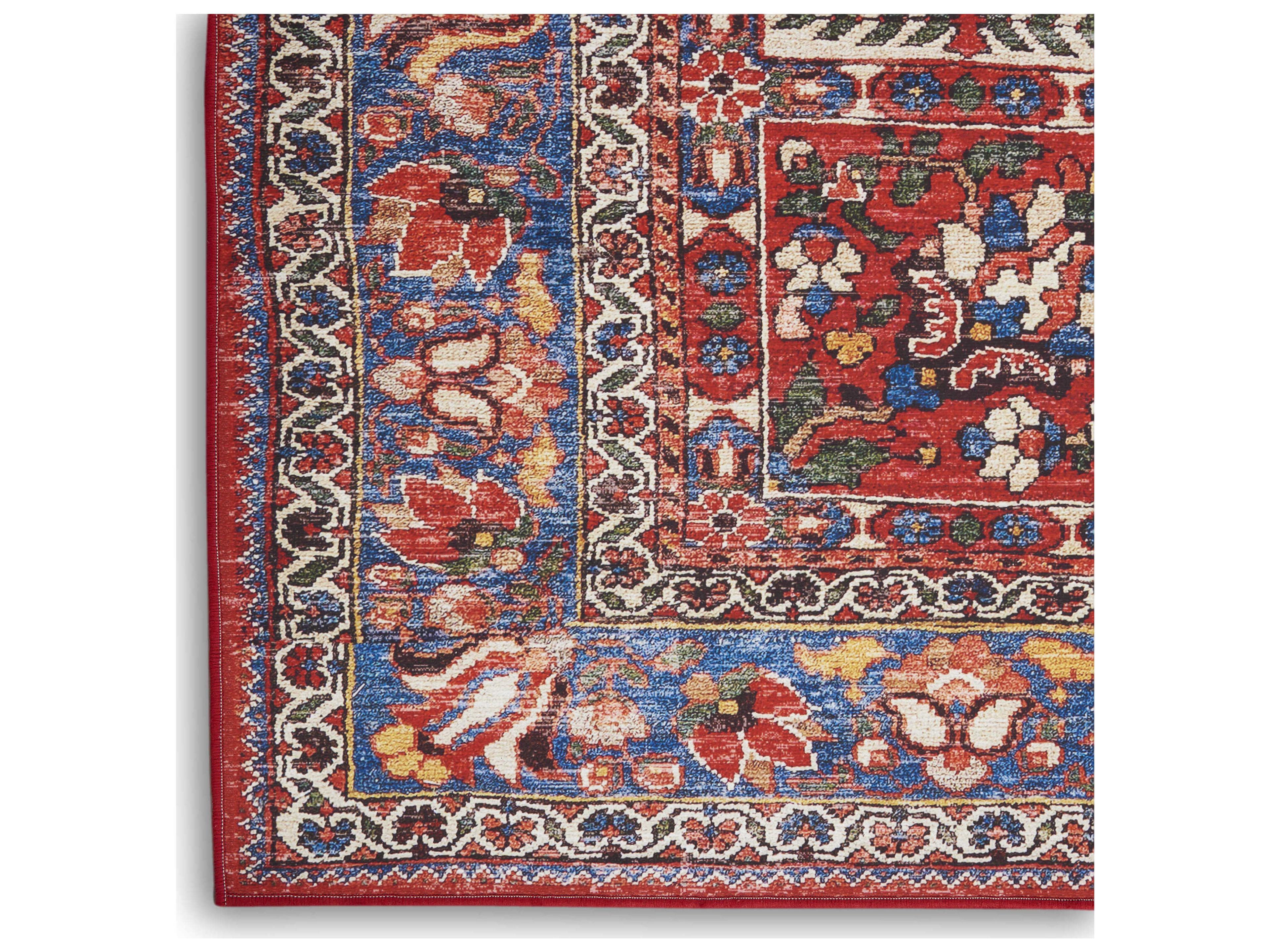 Nourison Fulton Bordered Runner Area Rug