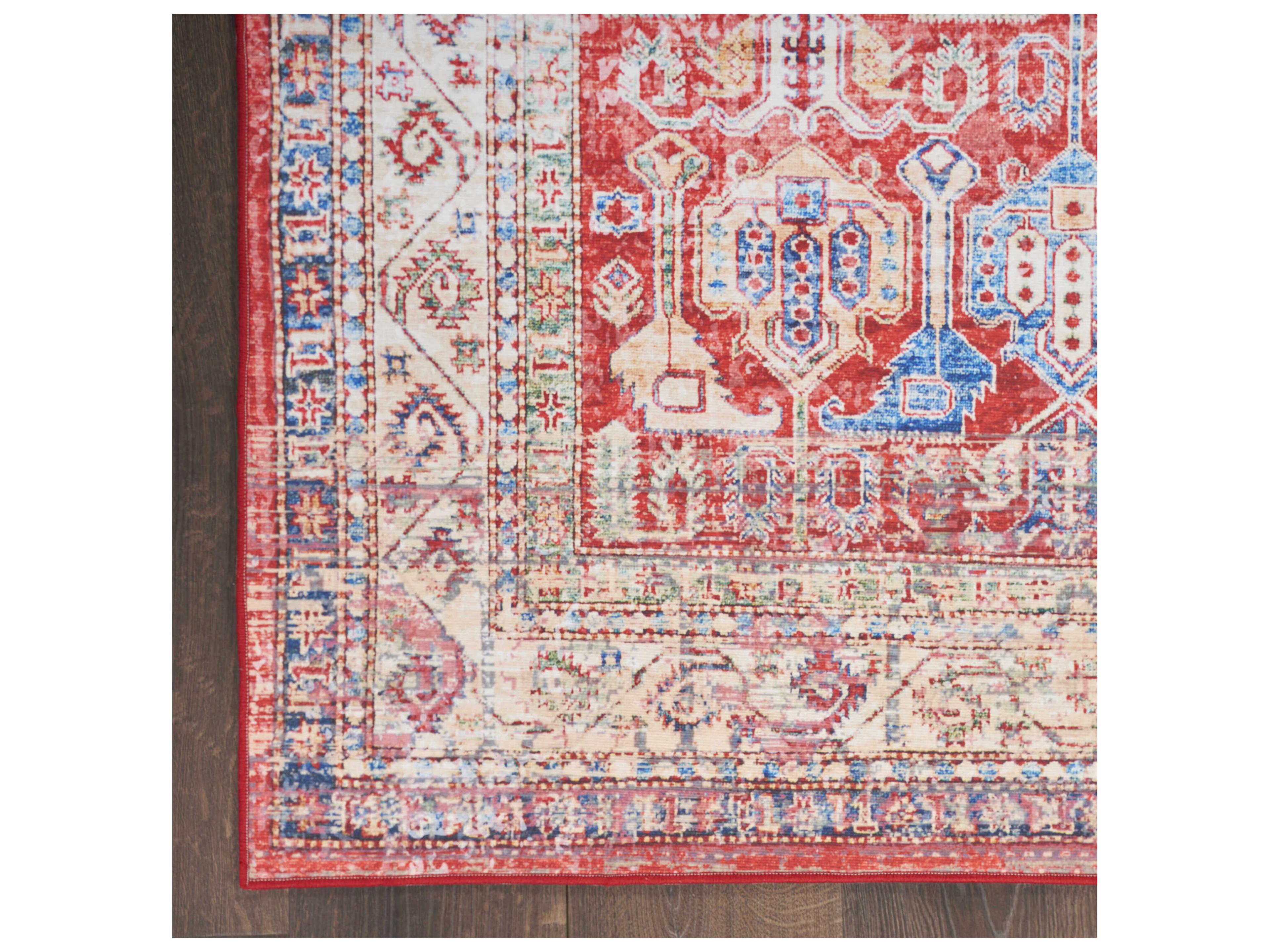 Nourison Fulton Bordered Runner Area Rug